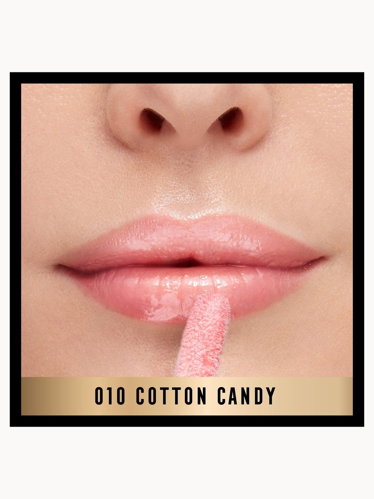 Max Factor 2000 Calorie Lip Glaze Full Shine Tinted Lip Gloss 4.4ml (Various Shades) - 010 Cotton Candy 3