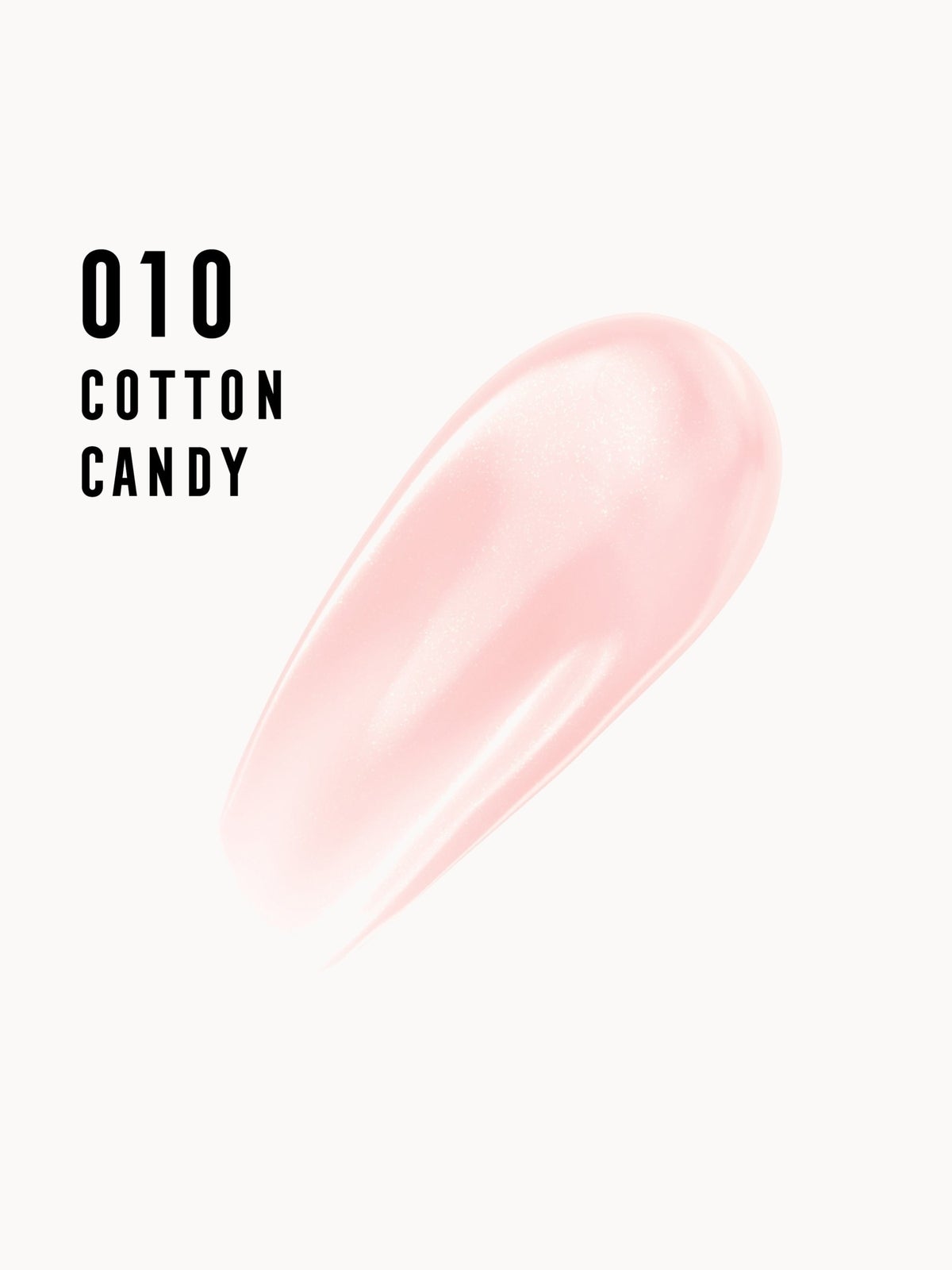 Max Factor 2000 Calorie Lip Glaze Full Shine Tinted Lip Gloss 4.4ml (Various Shades) - 010 Cotton Candy 2
