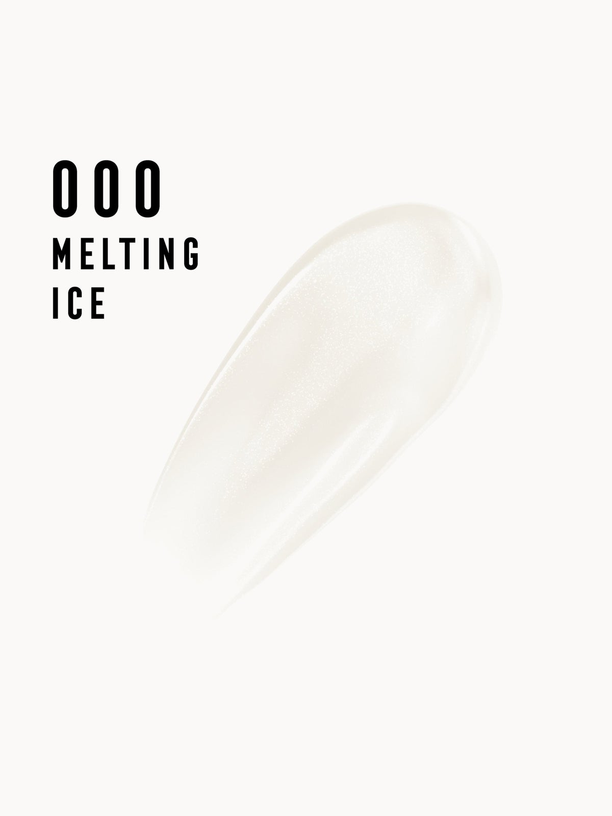 Max Factor 2000 Calorie Lip Glaze Full Shine Tinted Lip Gloss 4.4ml (Various Shades) - 000 Melting Ice 2