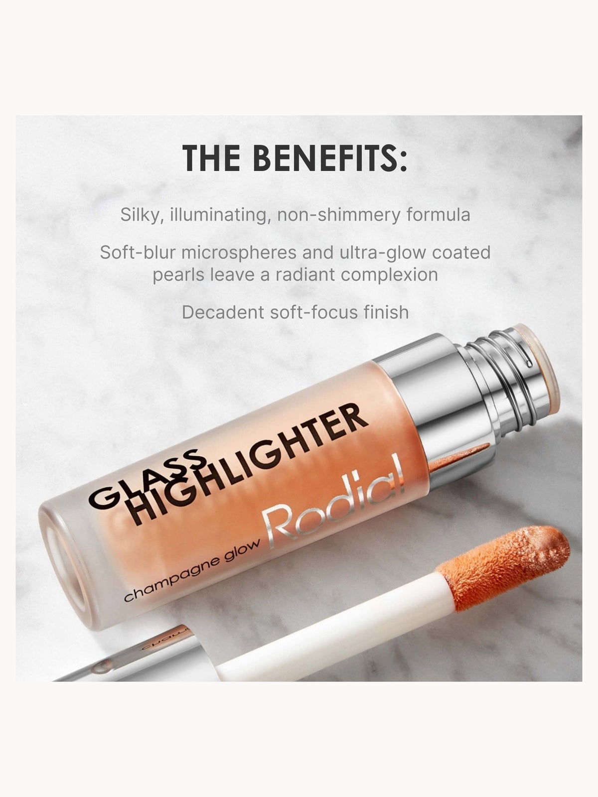 Rodial Glass Highlighter - Pearl 4.5ml 4