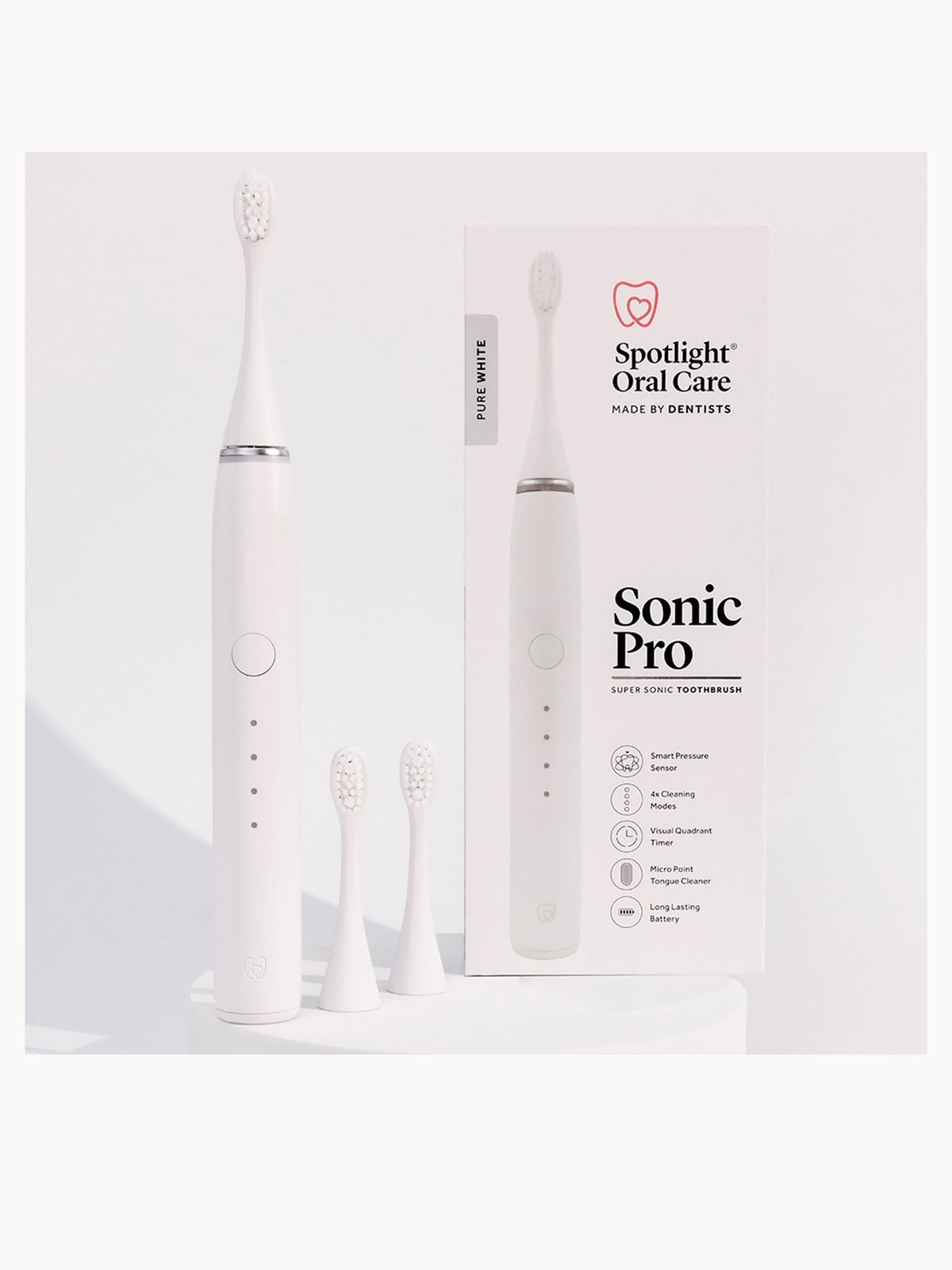 Spotlight Oral Care Sonic Pro Toothbrush - Pure White 2