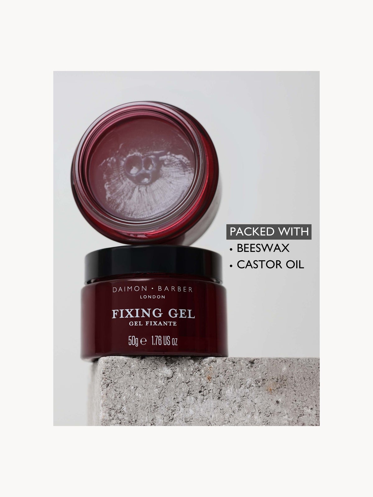 Daimon Barber Fixing Gel 50g 4