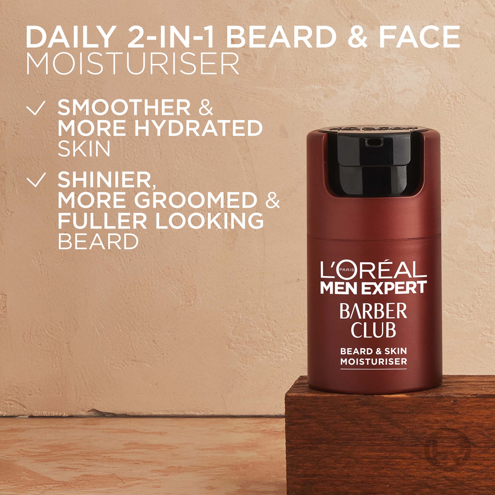 Thumbnail - L'Oréal Paris Men Expert Barber Club Short Beard and Face Soothing Gel Moisturiser 50ml