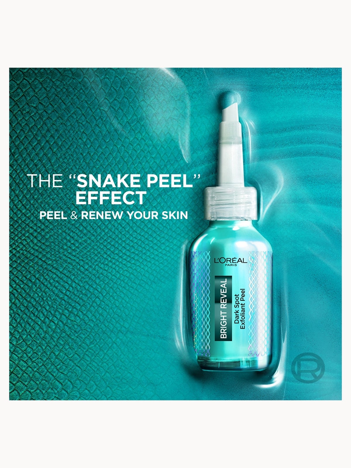 L'Oréal Paris Bright Reveal Dark Spot Exfoliant Peel for Face 25% AHA + BHA + PHA and Niacinamide 25ml 4