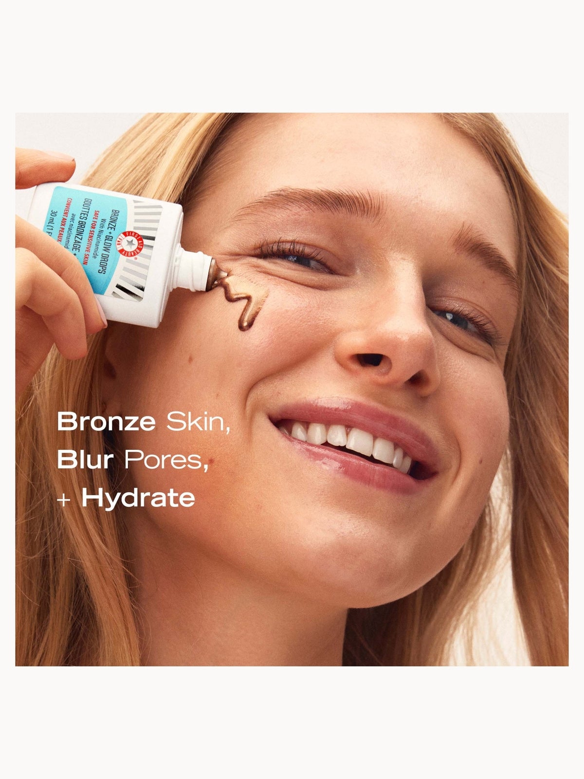 First Aid Beauty Bronze And Glow Drops With Niacinamide 30ml 2