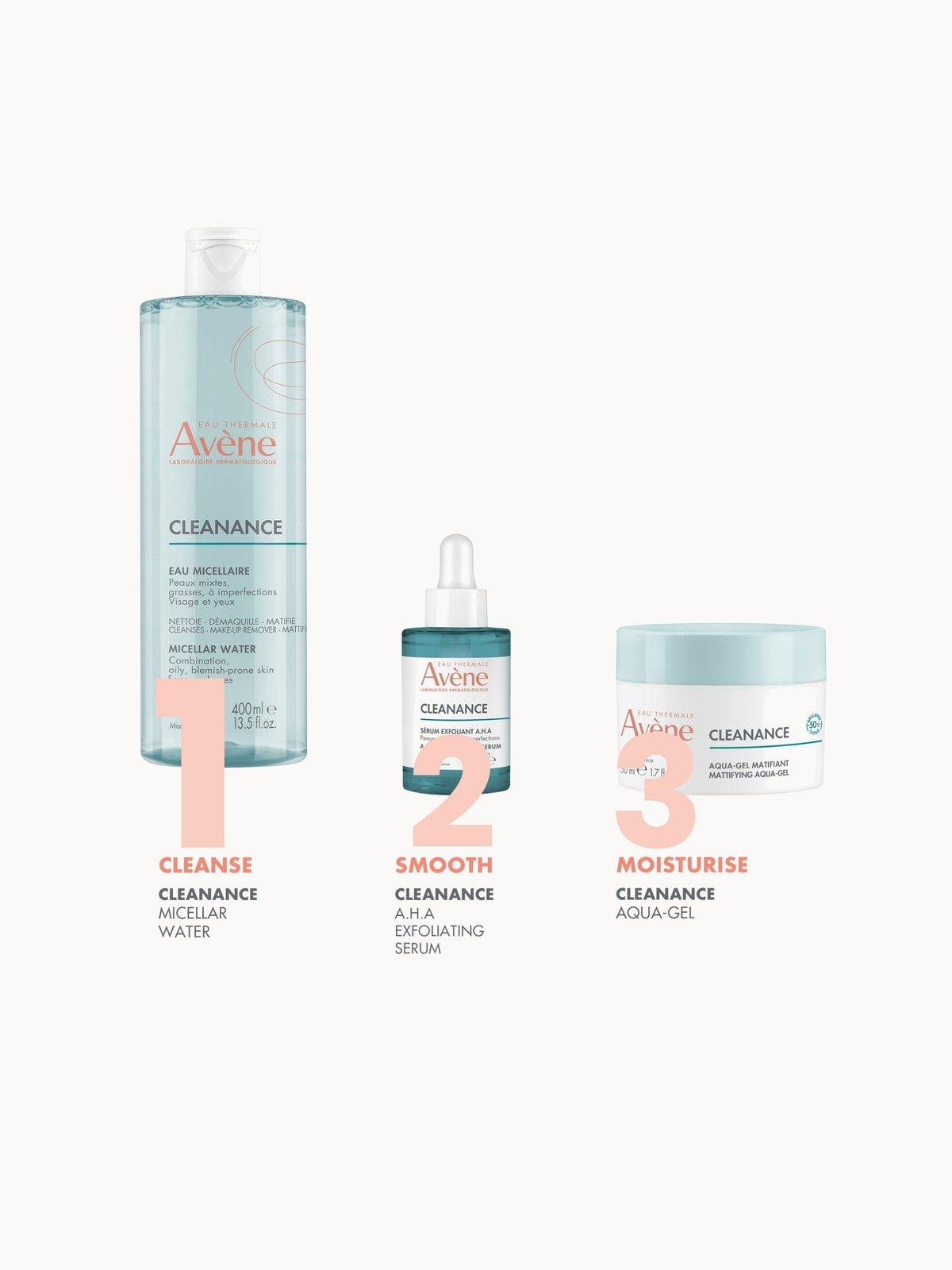 Avène CLEANANCE Micellar Water for Oily, Blemish-Prone Skin 400ml 4