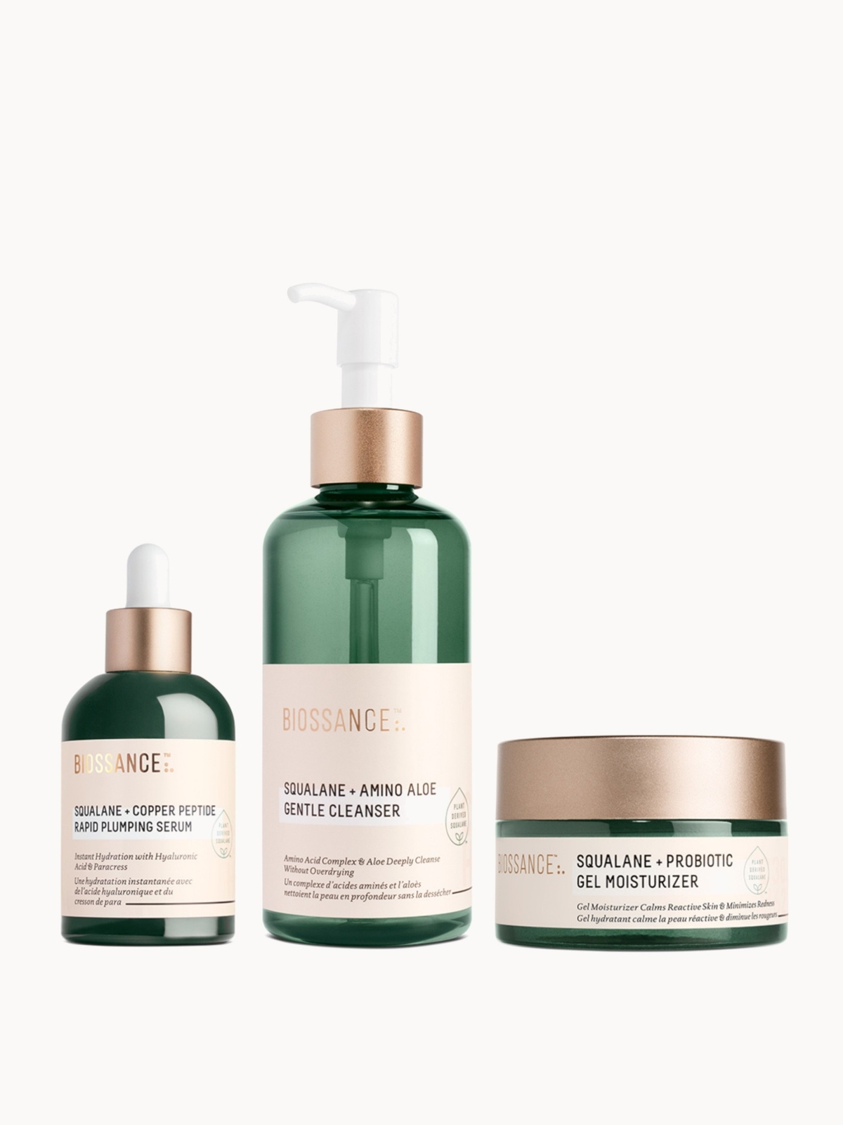 Biossance Fresh Start Routine Bundle