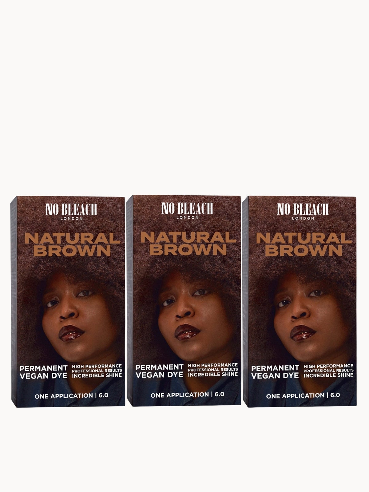BLEACH LONDON Natural Brown Permanent Kit Trio