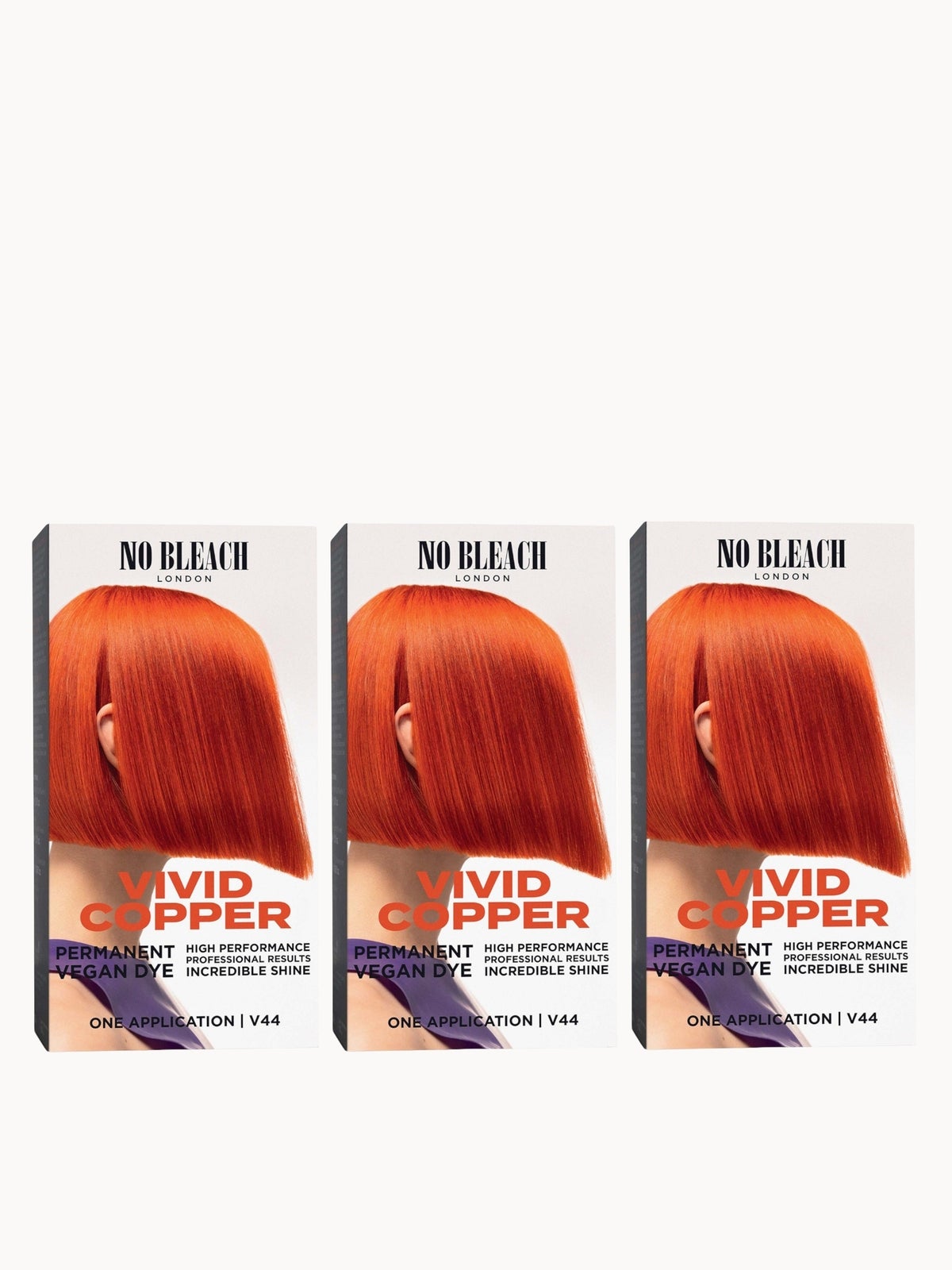 BLEACH LONDON Vivid Copper Permanent Kit Trio