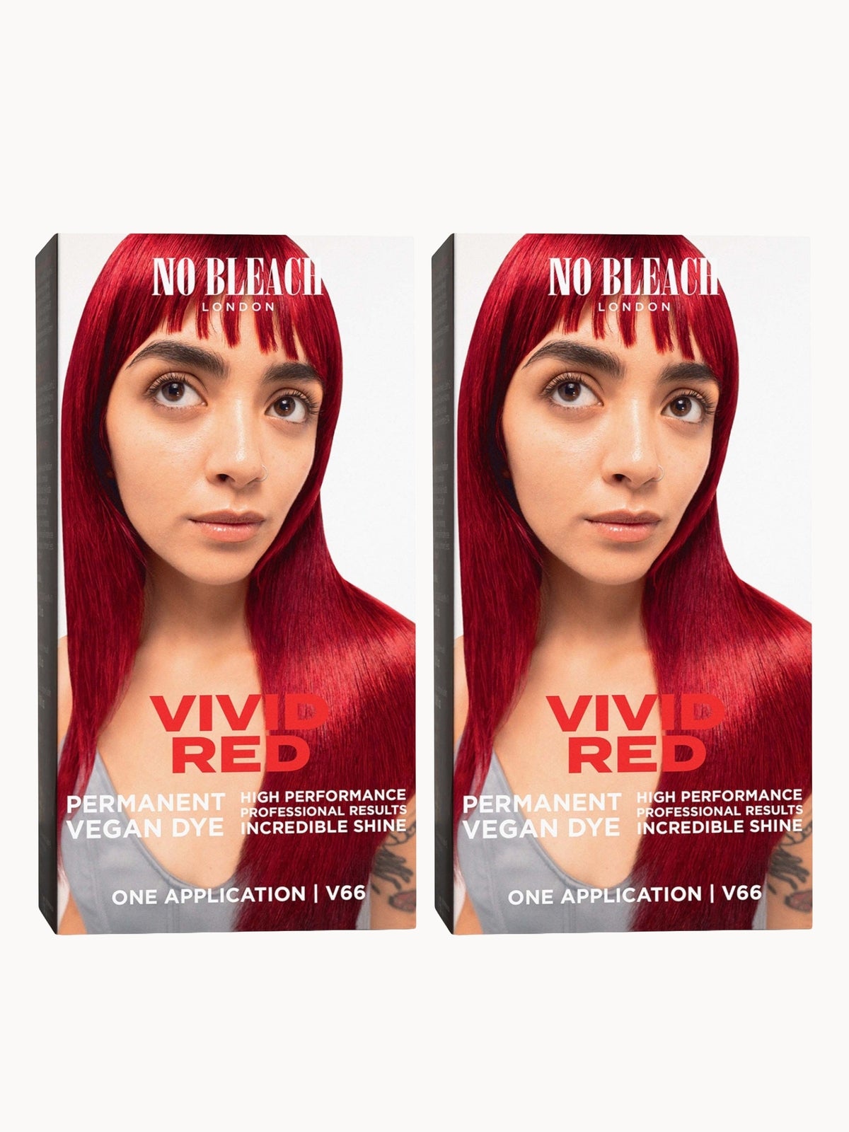 BLEACH LONDON Vivid Red Permanent Kit Duo