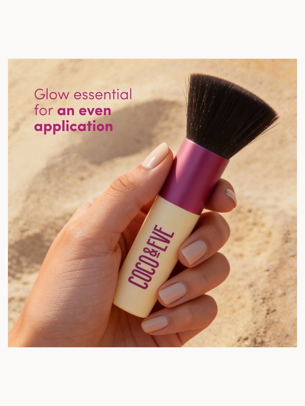 Coco & Eve Vegan Kabuki Self Tan Brush 2