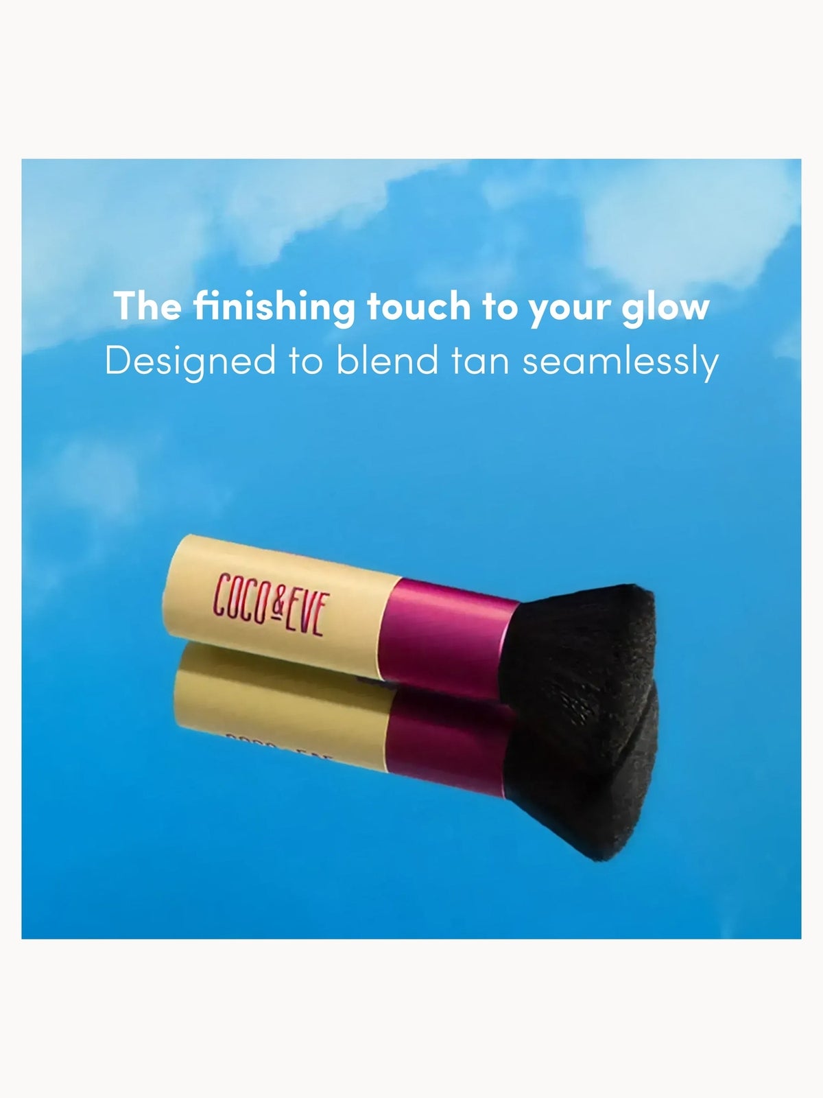 Coco & Eve Vegan Kabuki Self Tan Brush 4