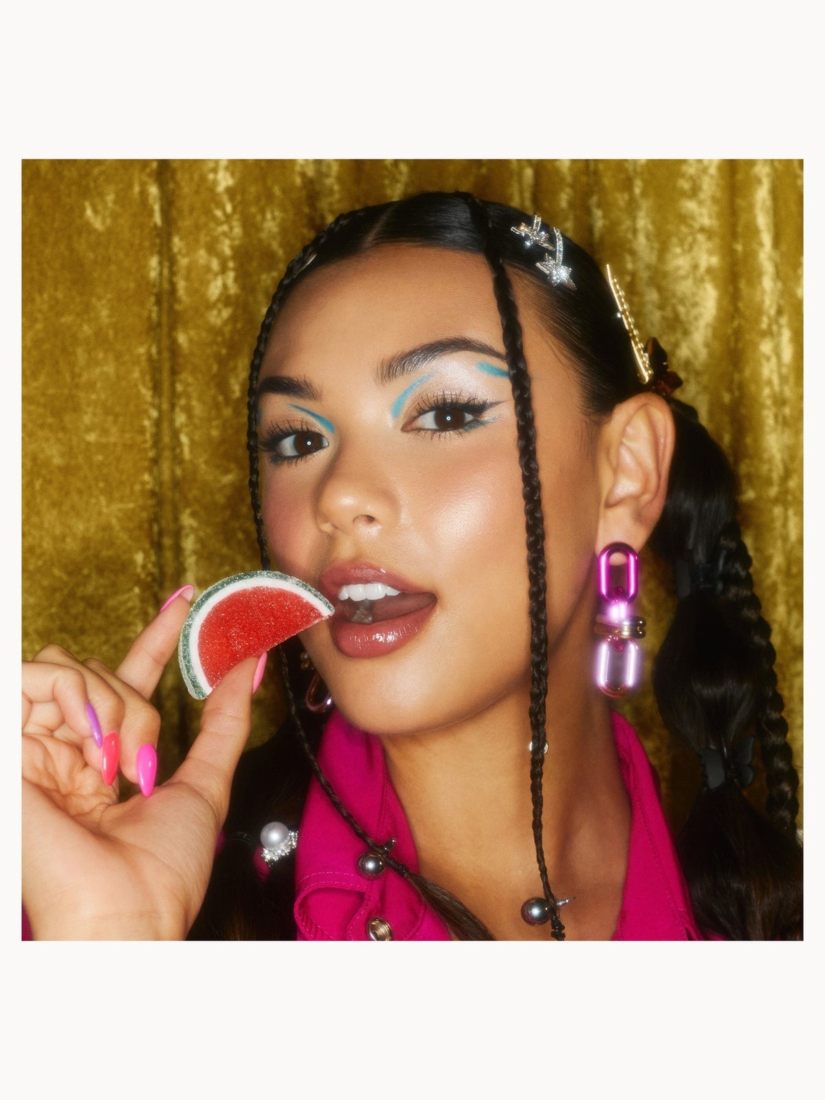 Too Faced Kissing Jelly Lip Oil Gloss 4.5ml - (Various Shades) - Sour Watermelon 3