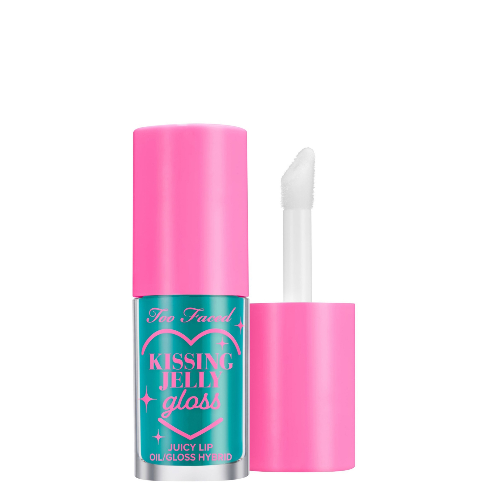 Too Faced Kissing Jelly Lip Oil Gloss 4.5ml - (Various Shades) - Sweet Cotton Candy