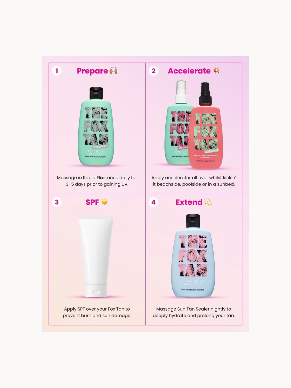 The Fox Tan The Jet Setter Bundle 3