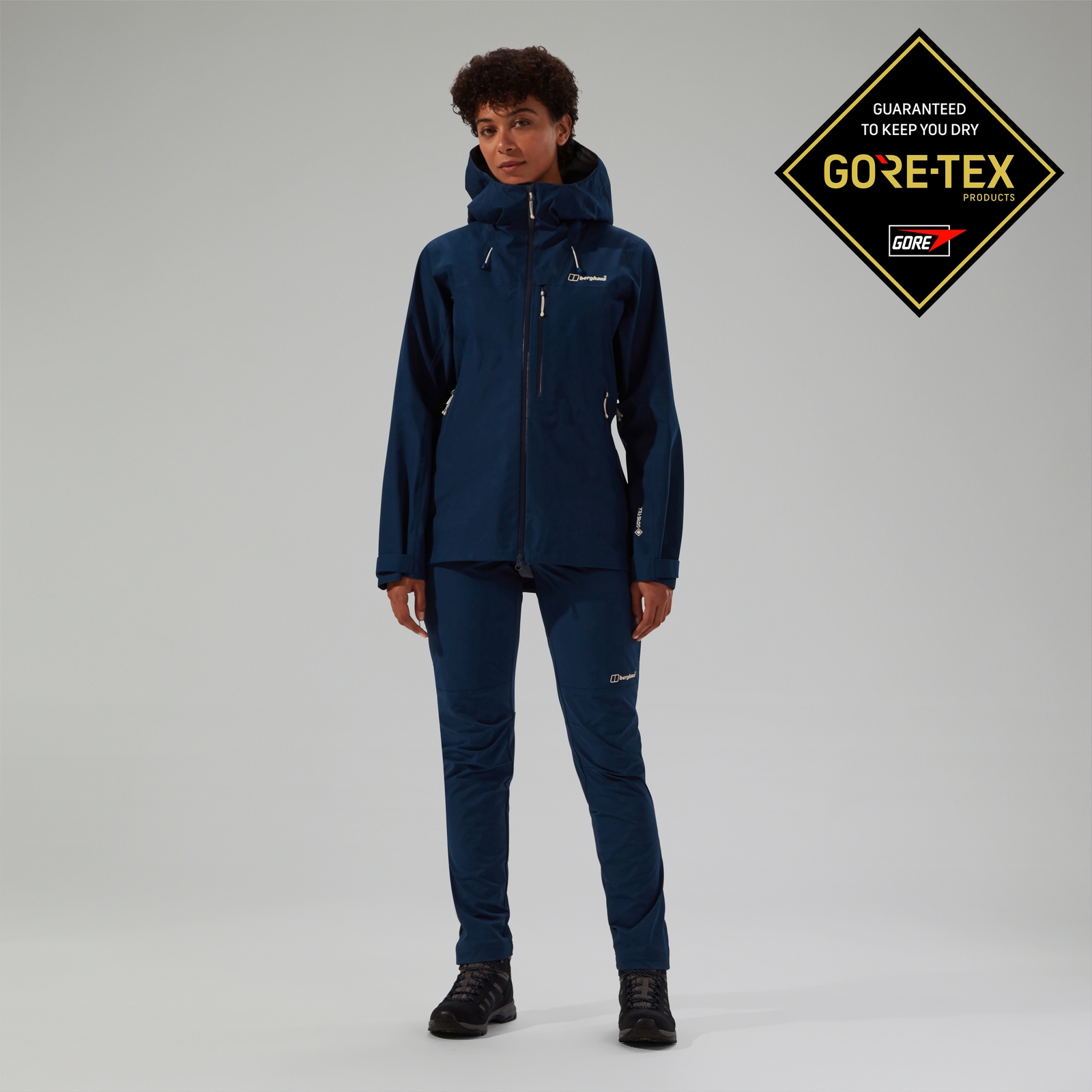 Image of Women's Ridge-Seeker Gore-Tex Waterproof Jacket - Blue