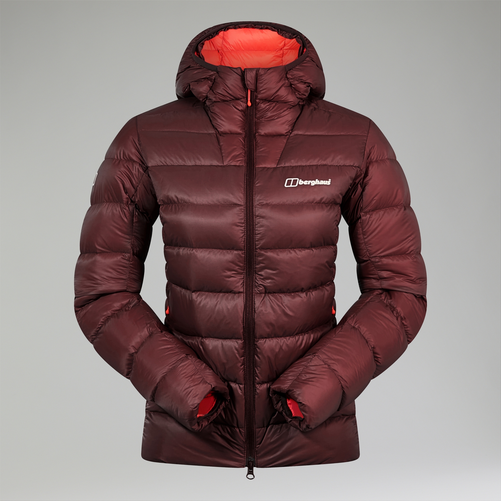 Image of Women's Summit-Nomad Down Insulated Jacket - Red