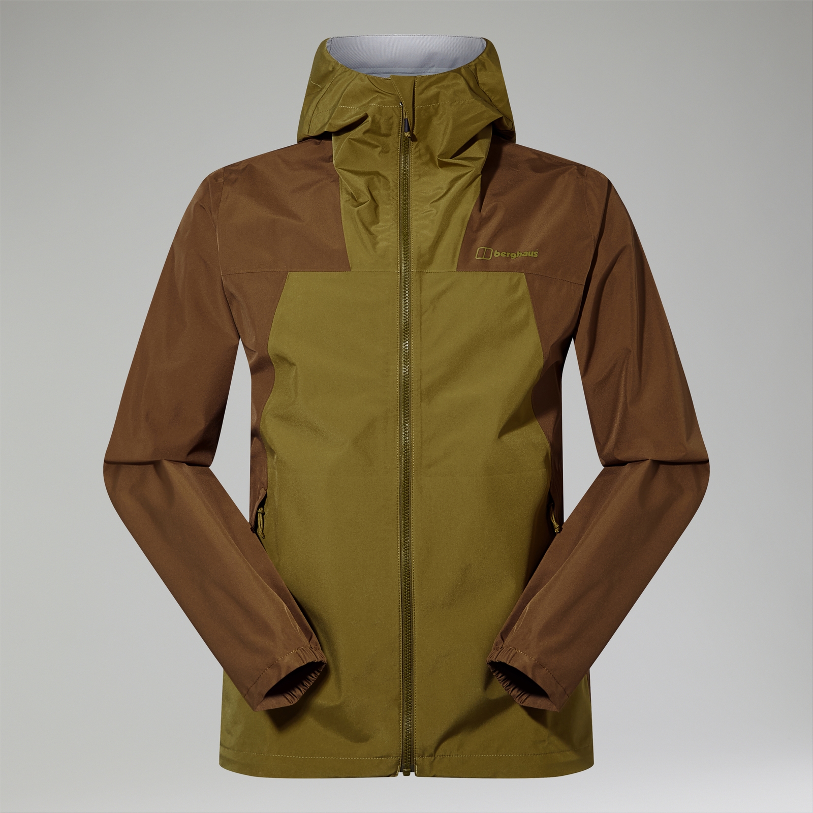 Image of Men's Deluge Pro 3.0 Waterproof Jacket - Green/Brown