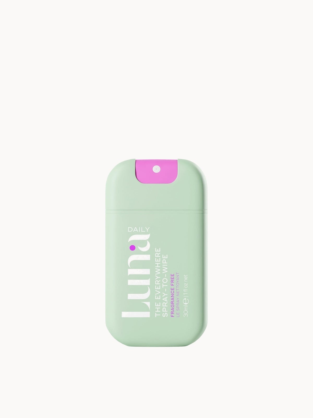 Luna Daily The Everywhere Spray-to-Wipe Fragrance Free 30ml