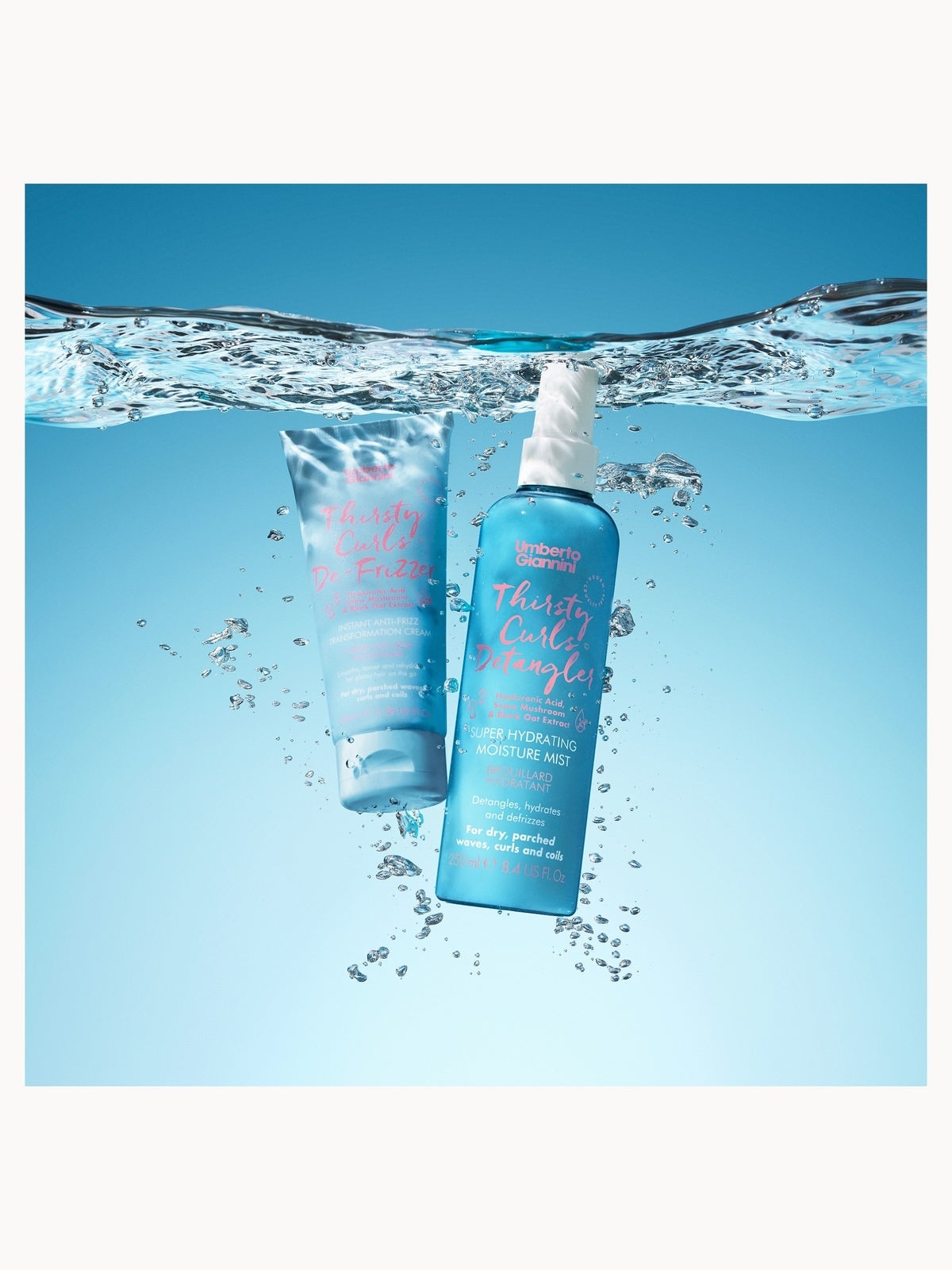 Umberto Giannini Thirsty Curls Detangler 250ml 4