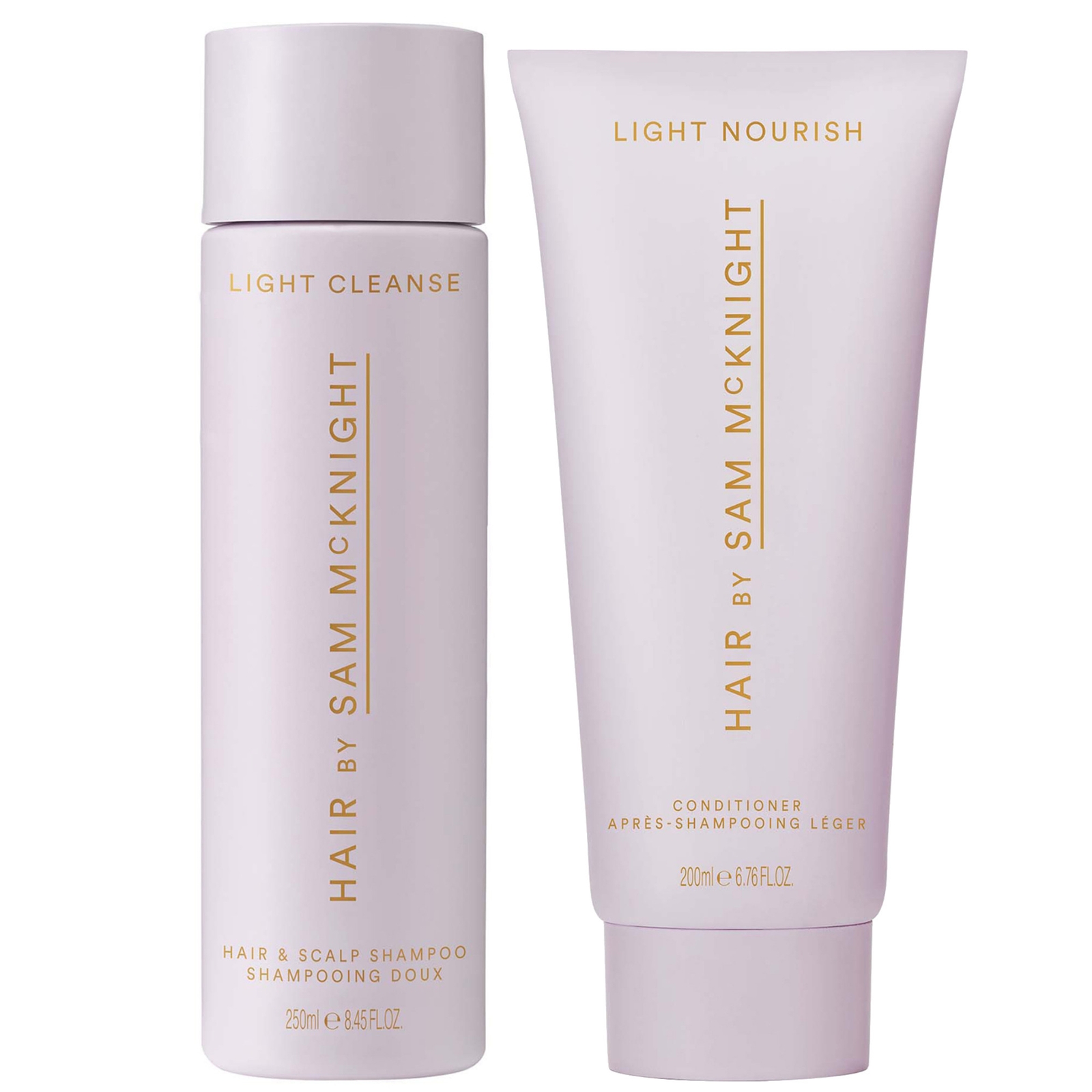 Hair by Sam McKnight Light Cleanse and Light Nourish Bundle