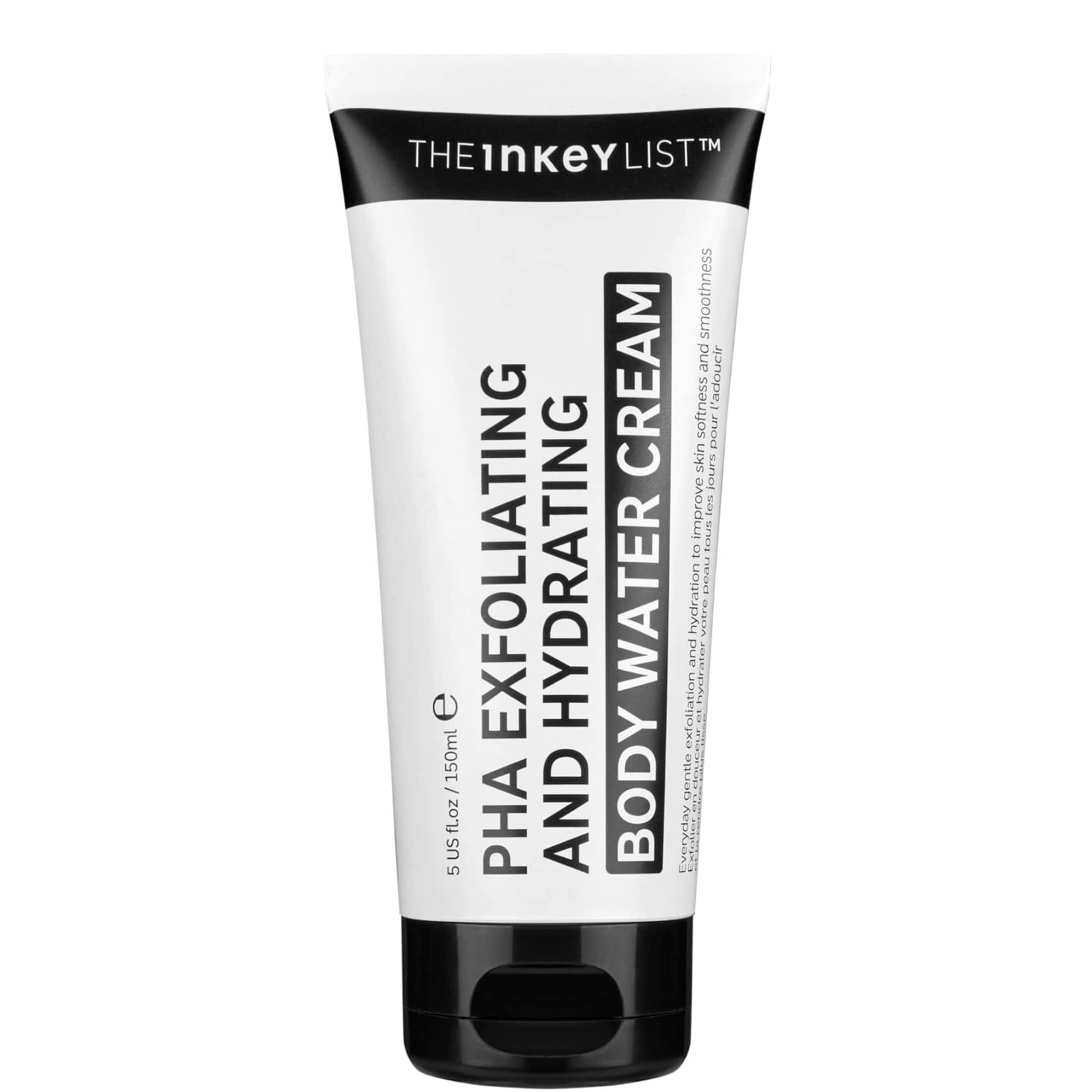 The INKEY List PHA Exfoliating and Hydrating Body Water Cream 150 ml