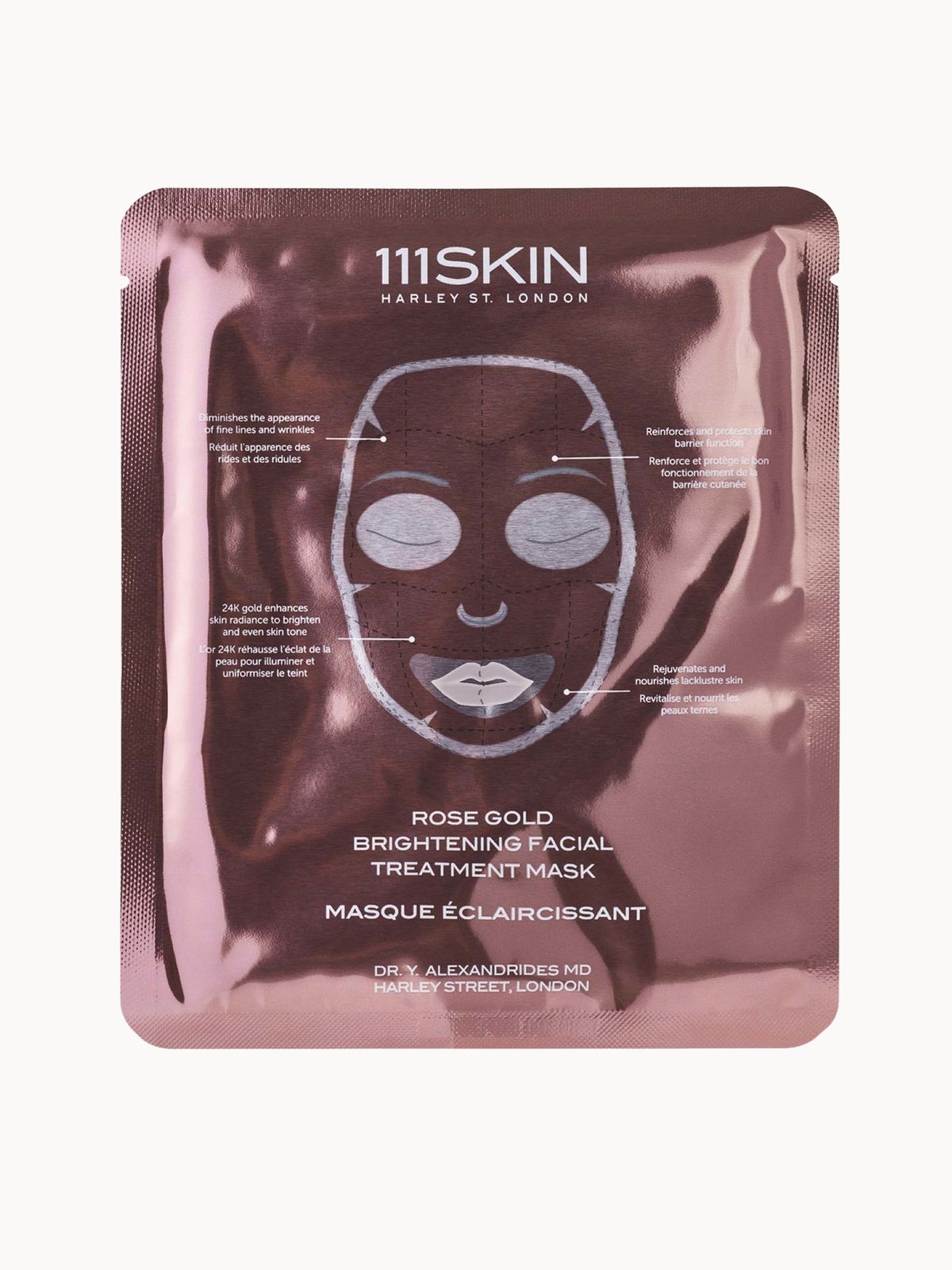 111SKIN Rose Gold Brightening 5-Piece Facial Mask Set