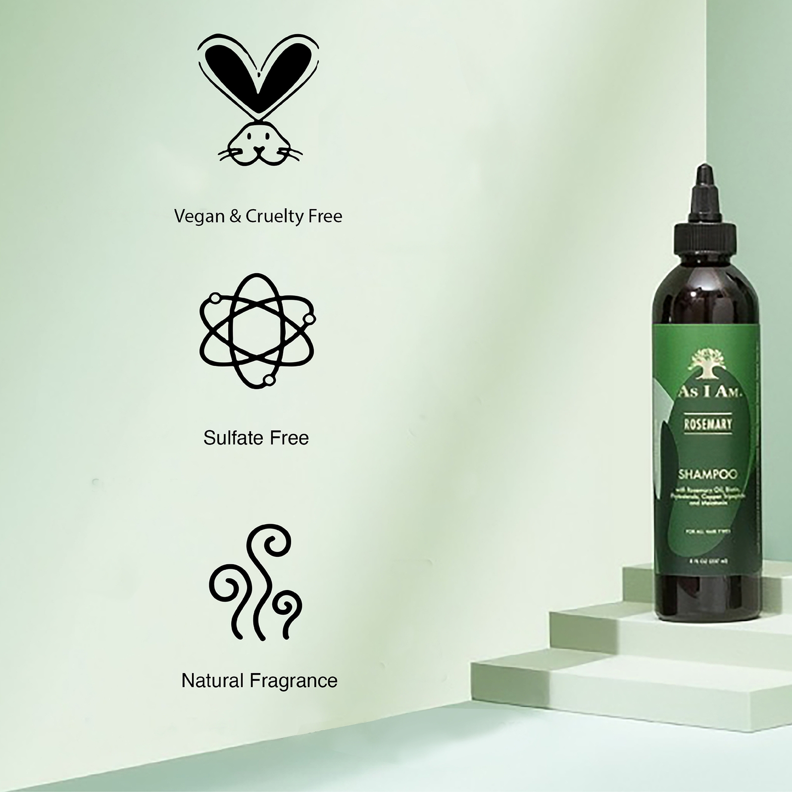 Thumbnail - As I Am Rosemary Shampoo 237ml