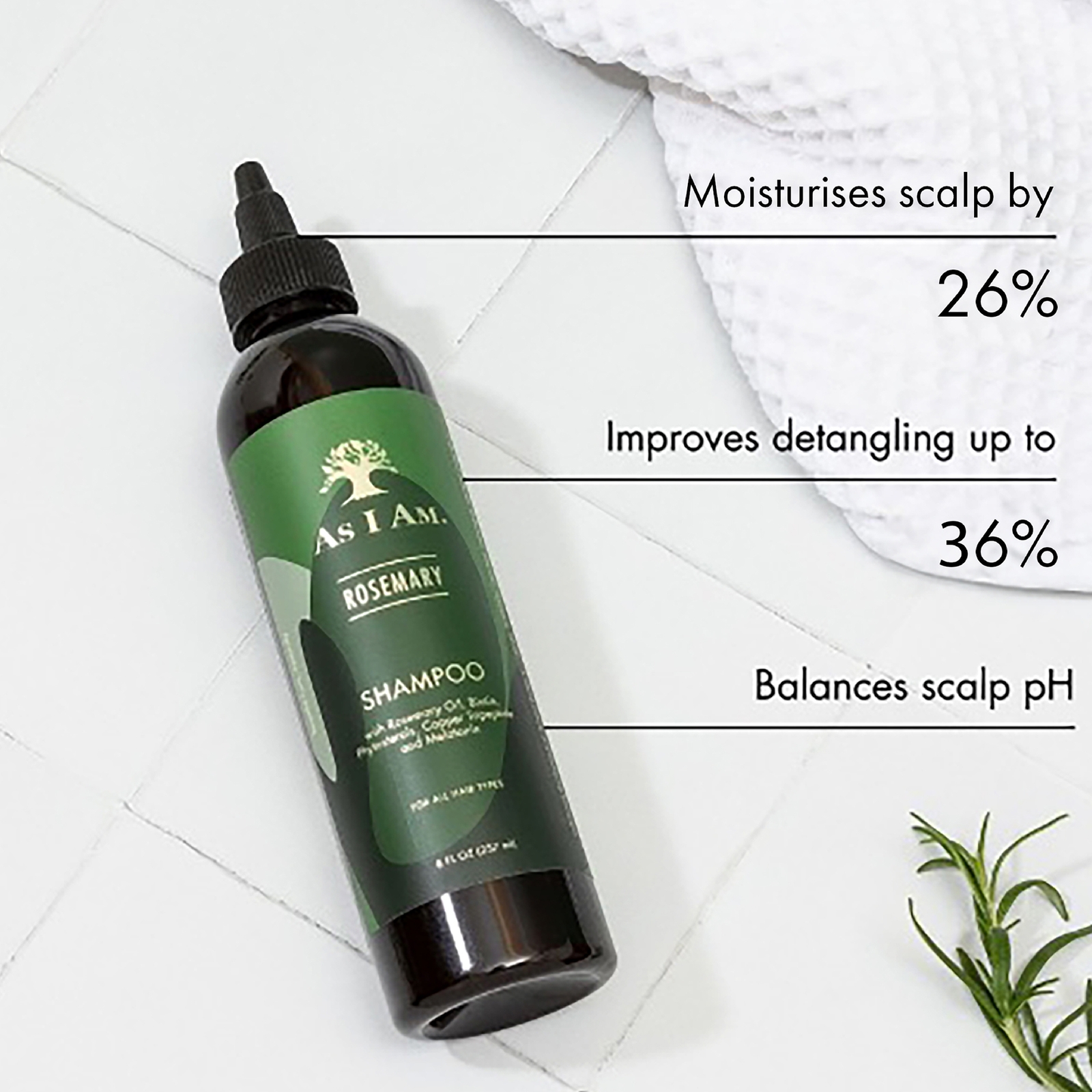 As I Am Rosemary Shampoo 237Ml-image