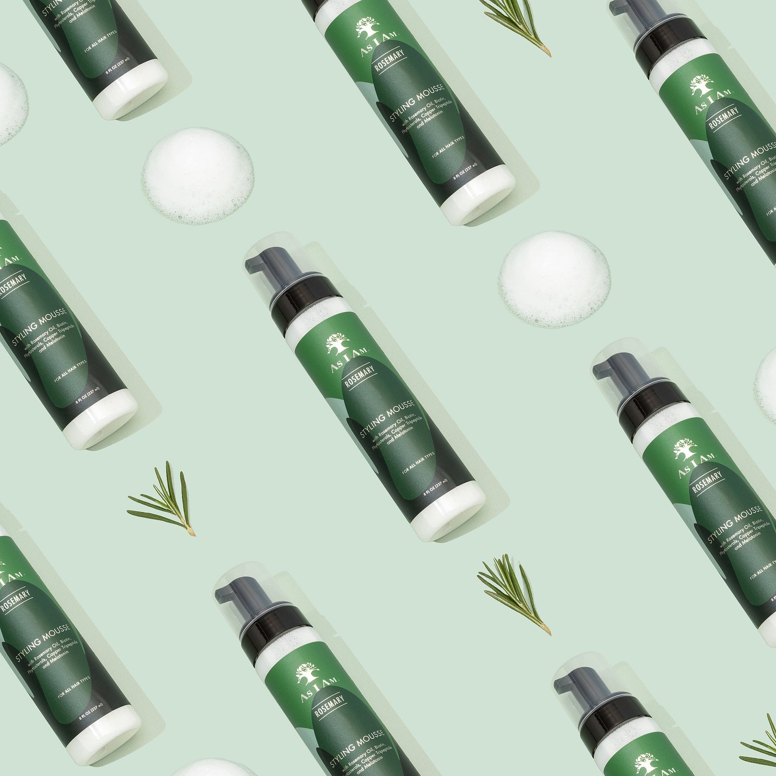 Thumbnail - As I Am Rosemary Oil Styling Mousse 237ml