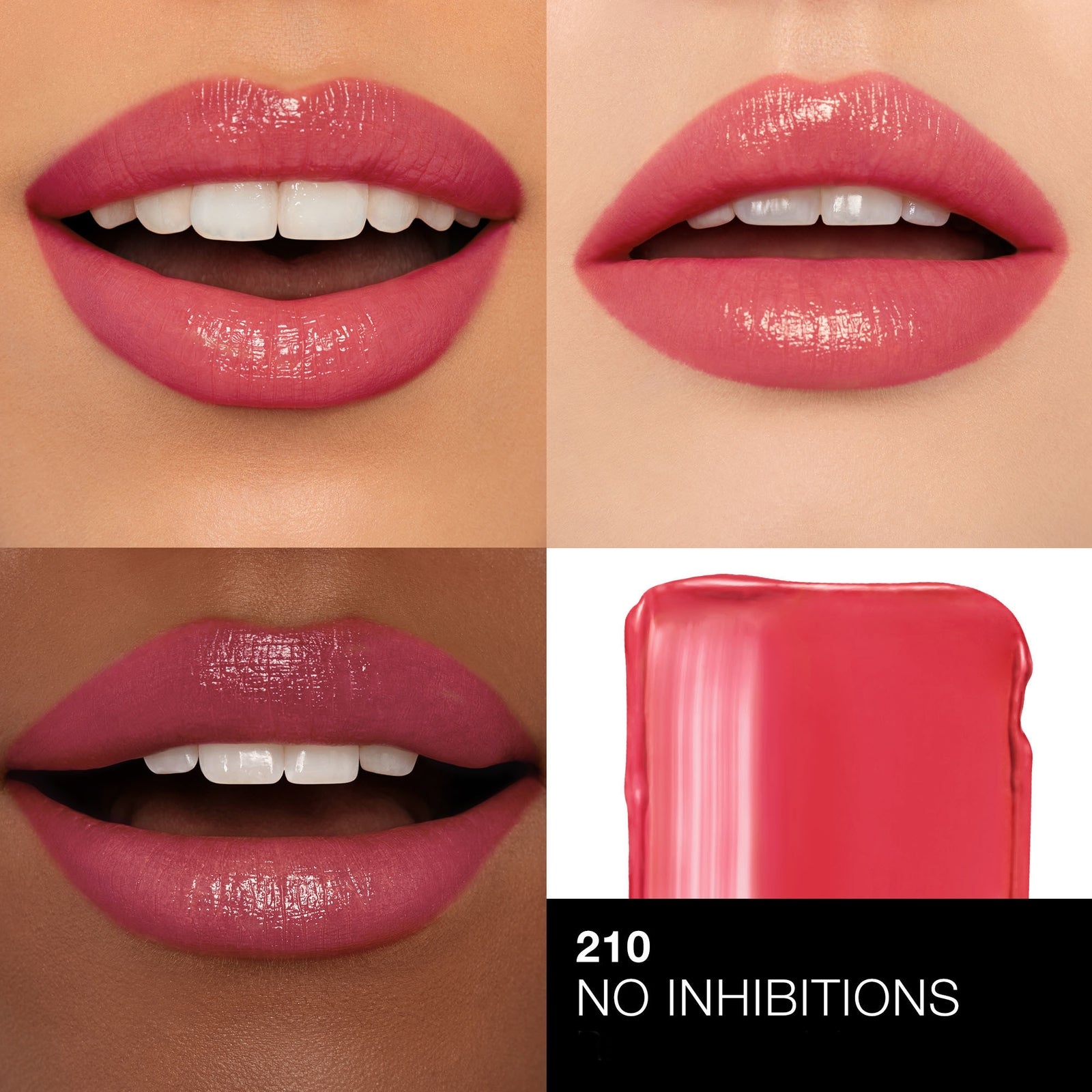 NARS Afterglow Sensual Shine Lipstick 1.5g (Various Shades) - No Inhibitions 3