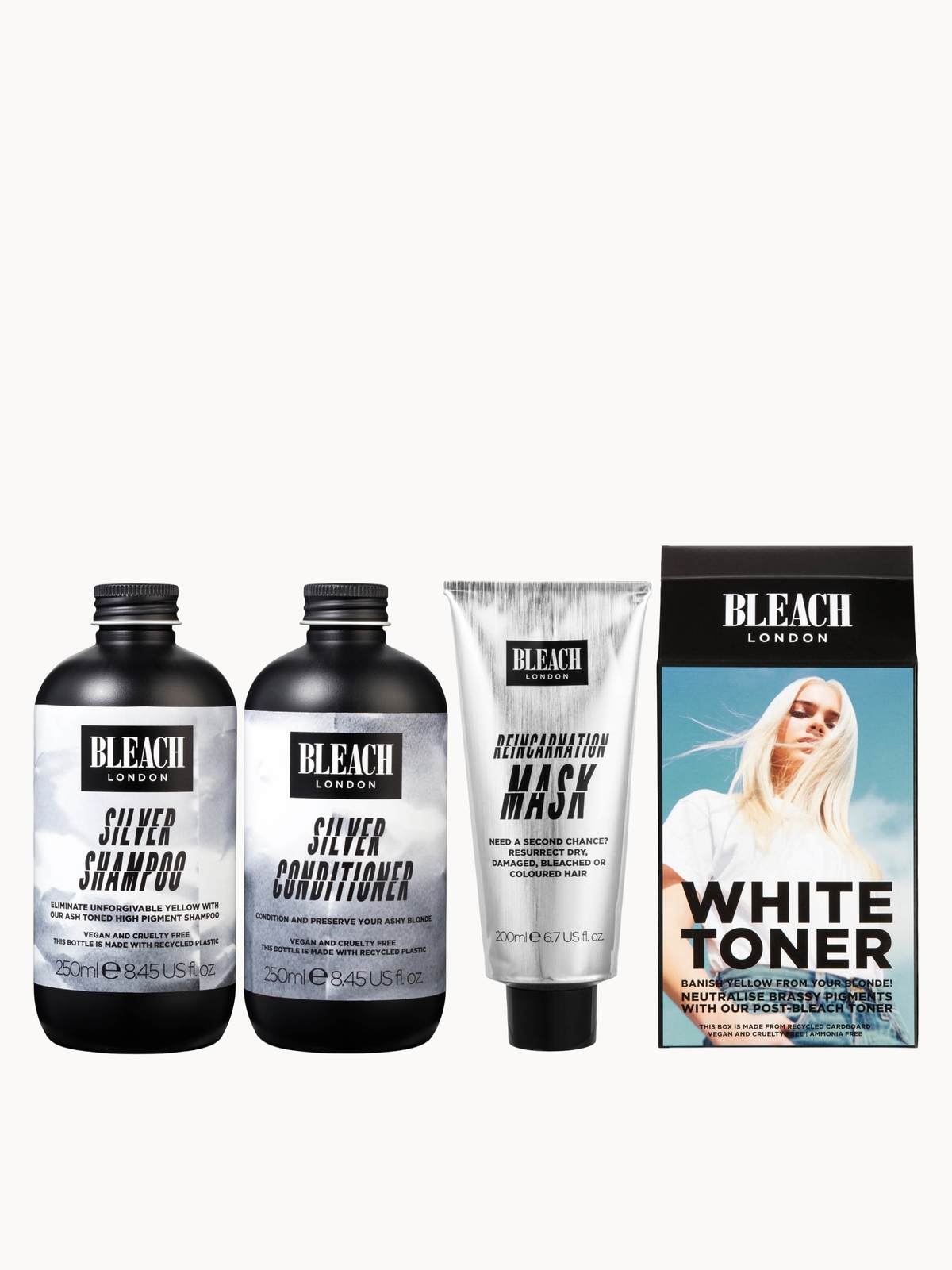 BLEACH LONDON Platinum Blonde Maintenance Routine