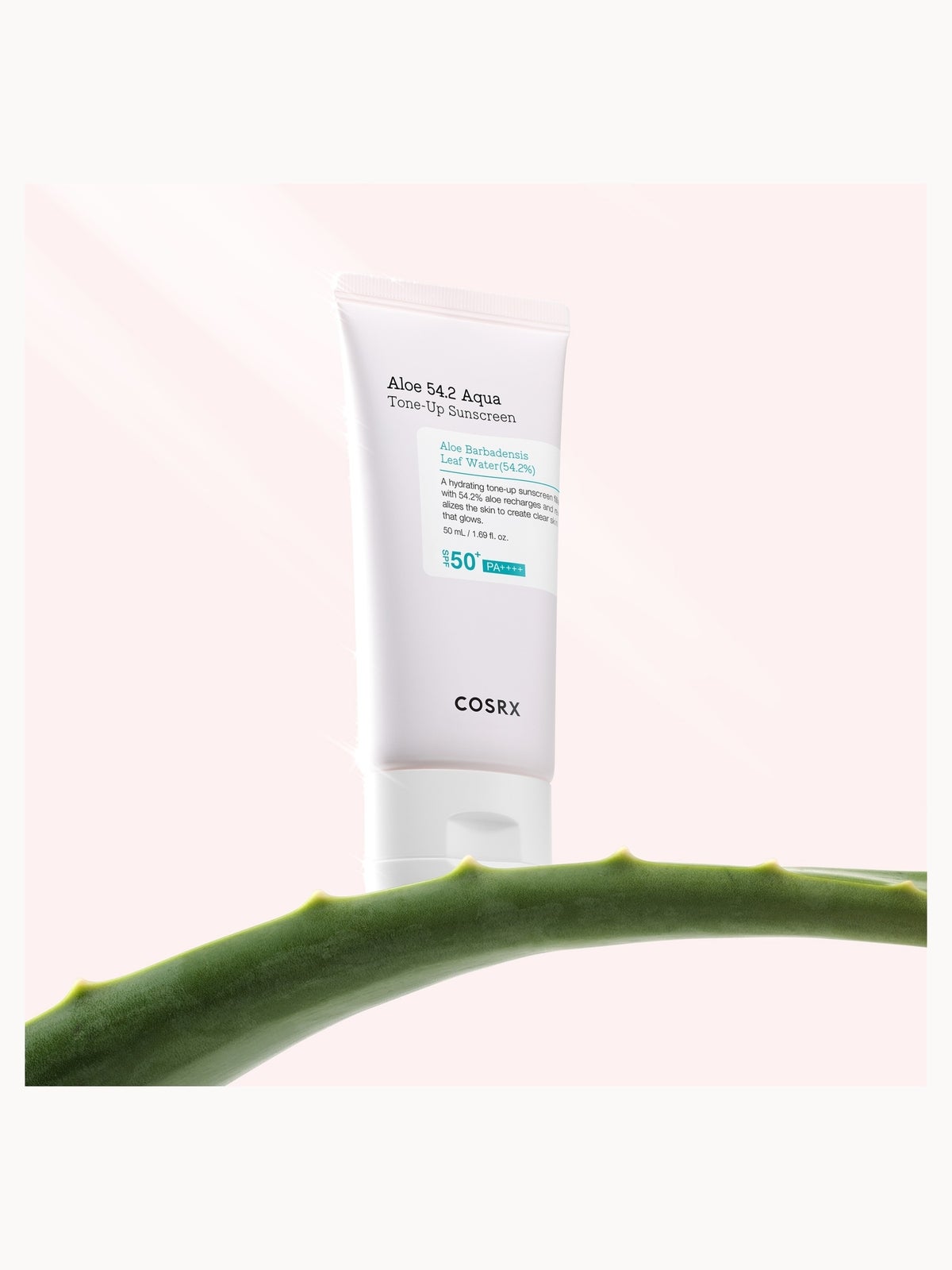 COSRX Aloe 54.2 Aqua Tone-Up Sunscreen SPF 50+ 50ml 3