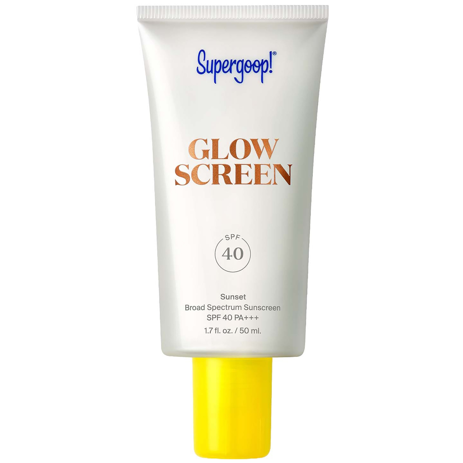 Supergoop! Glowscreen SPF 40 - Sunset, 50 ml | Dermstore