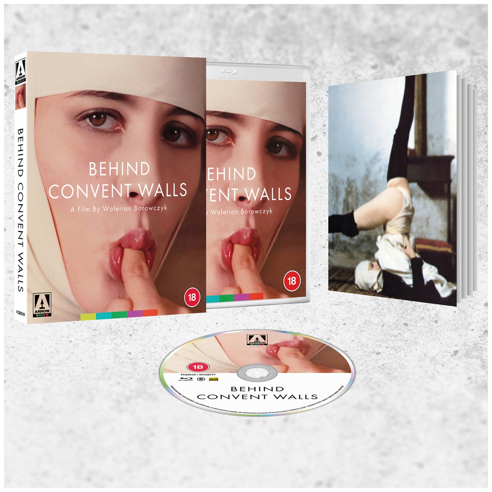 Arrow Video Behind Convent Walls Limited Edition Blu-ray