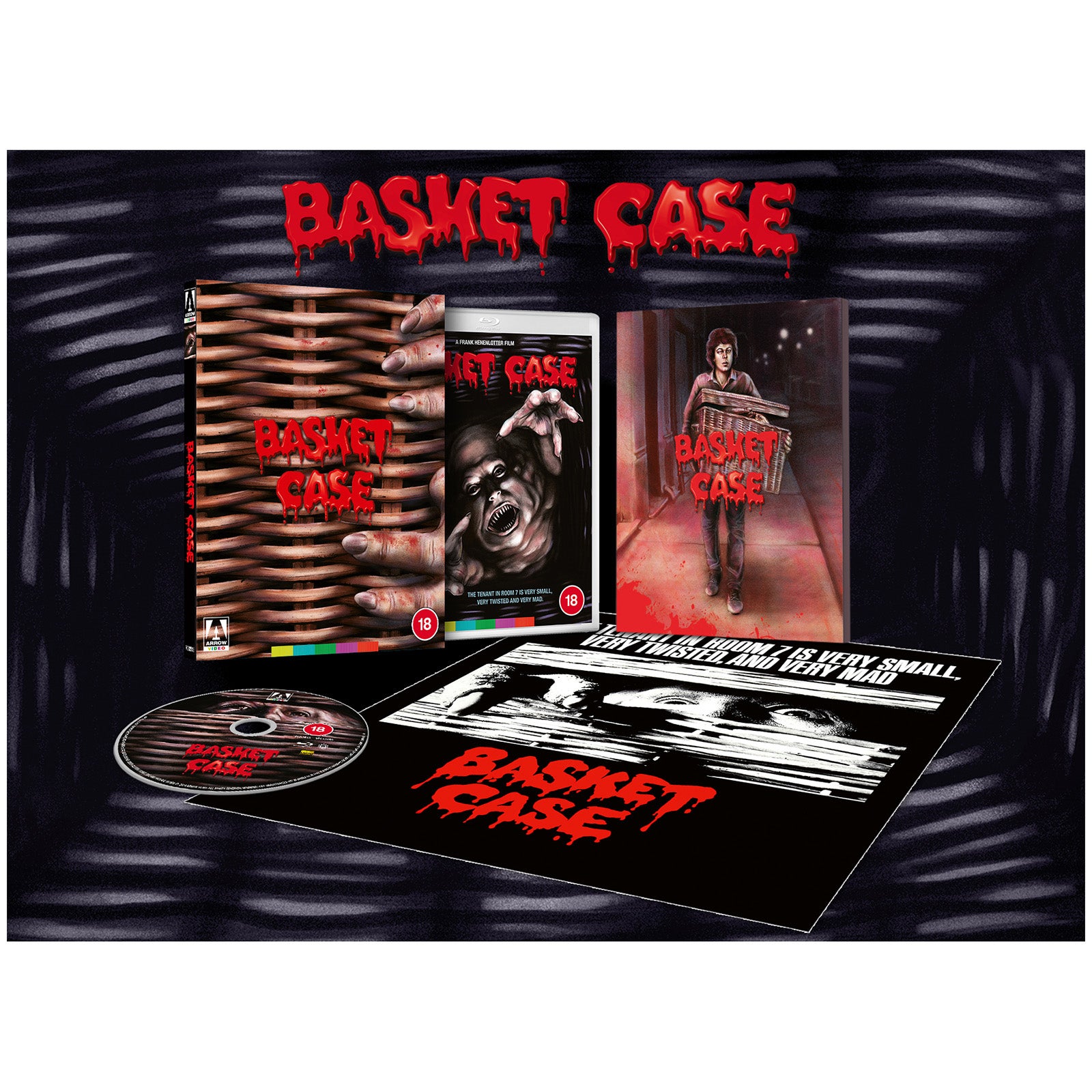 Arrow Video Basket Case Limited Edition Blu-ray