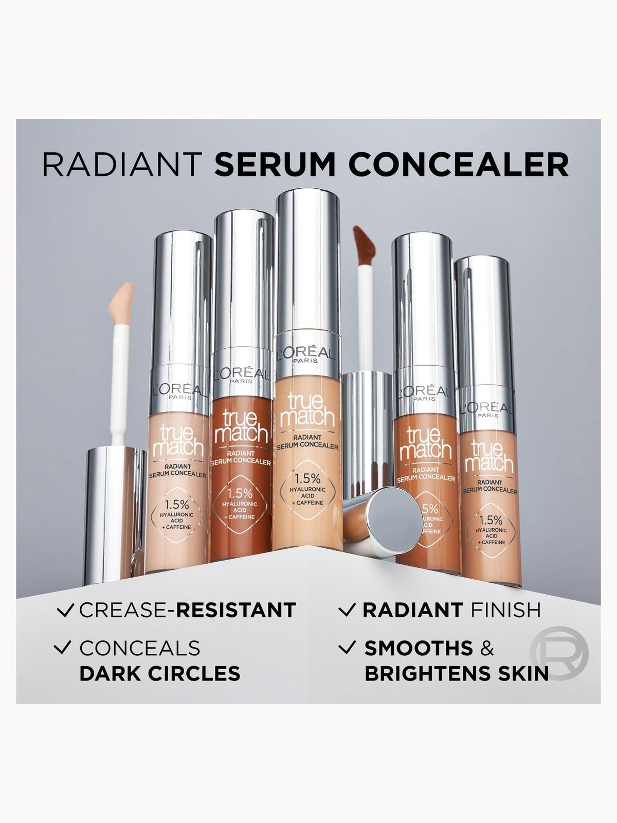 L'Oréal Paris True Match Radiant Serum Concealer 11ml (Various Shades) - 4D 3