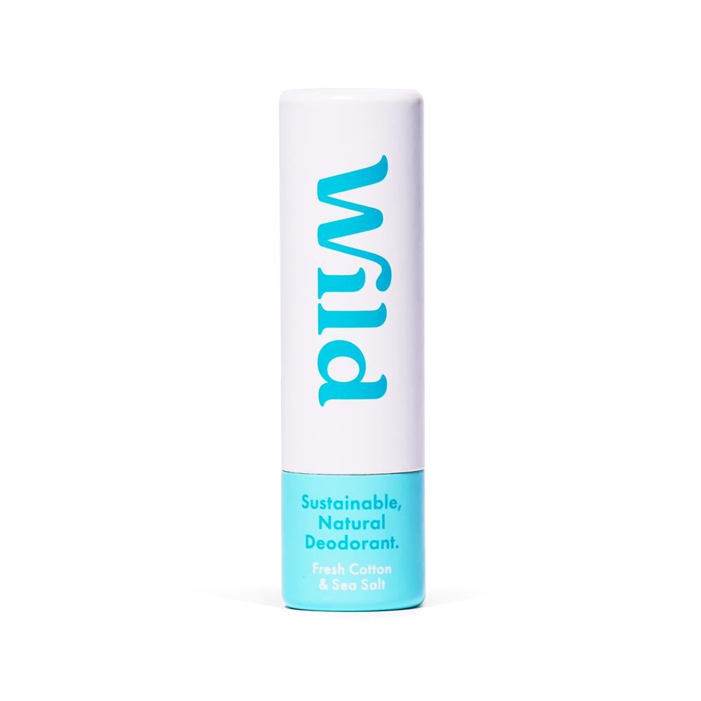 WILD Fresh Cotton & Sea Salt Mini Deodorant 16g