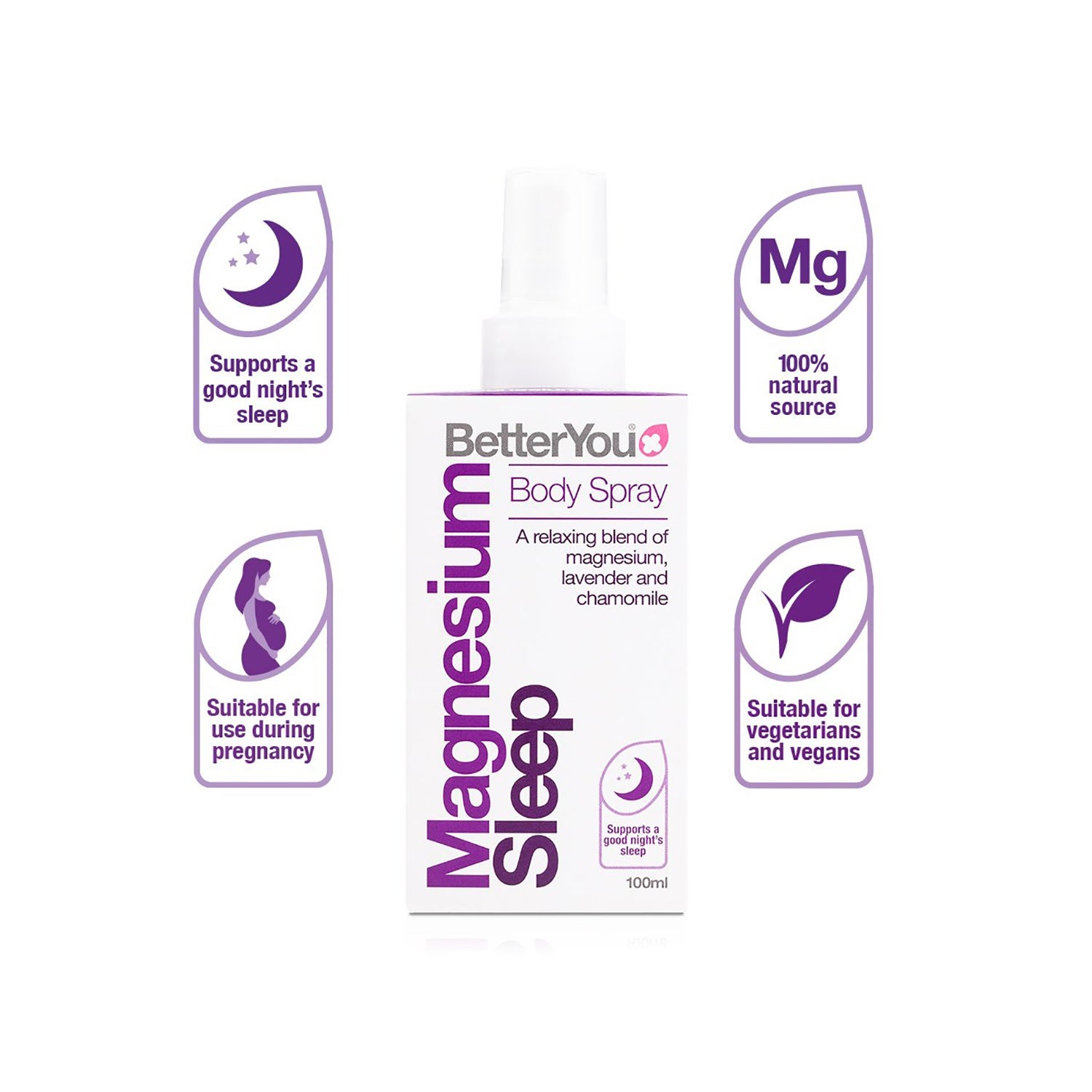 BetterYou Magnesium Sleep Body Spray 100ml