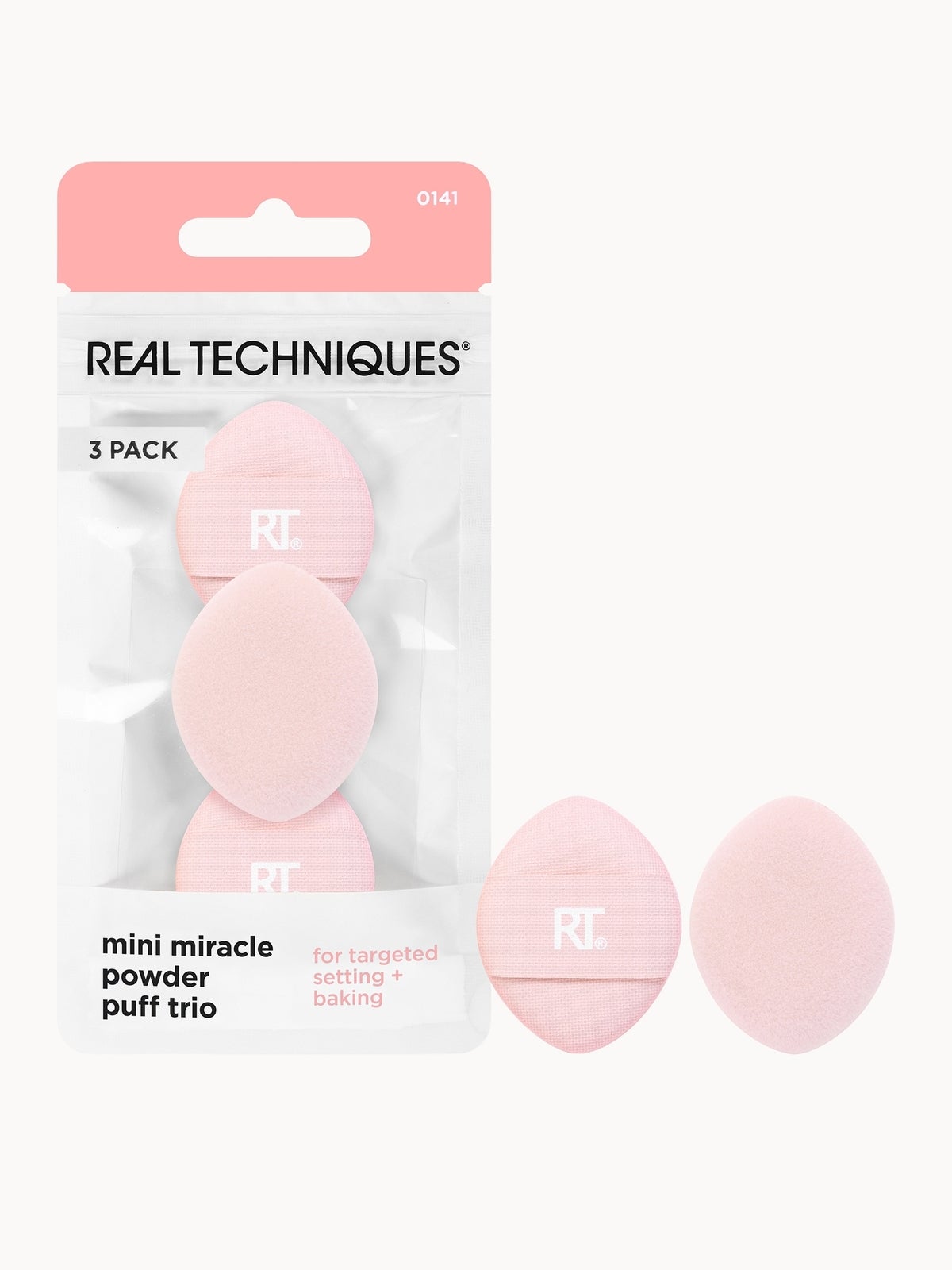 Real Techniques Mini Miracle Powder Puff Trio 4