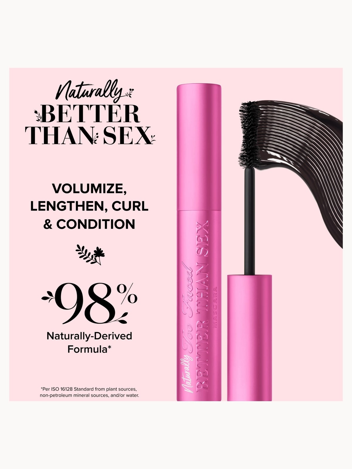 Too Faced Naturally Better Than Sex Mascara - Black 7.7ml 2