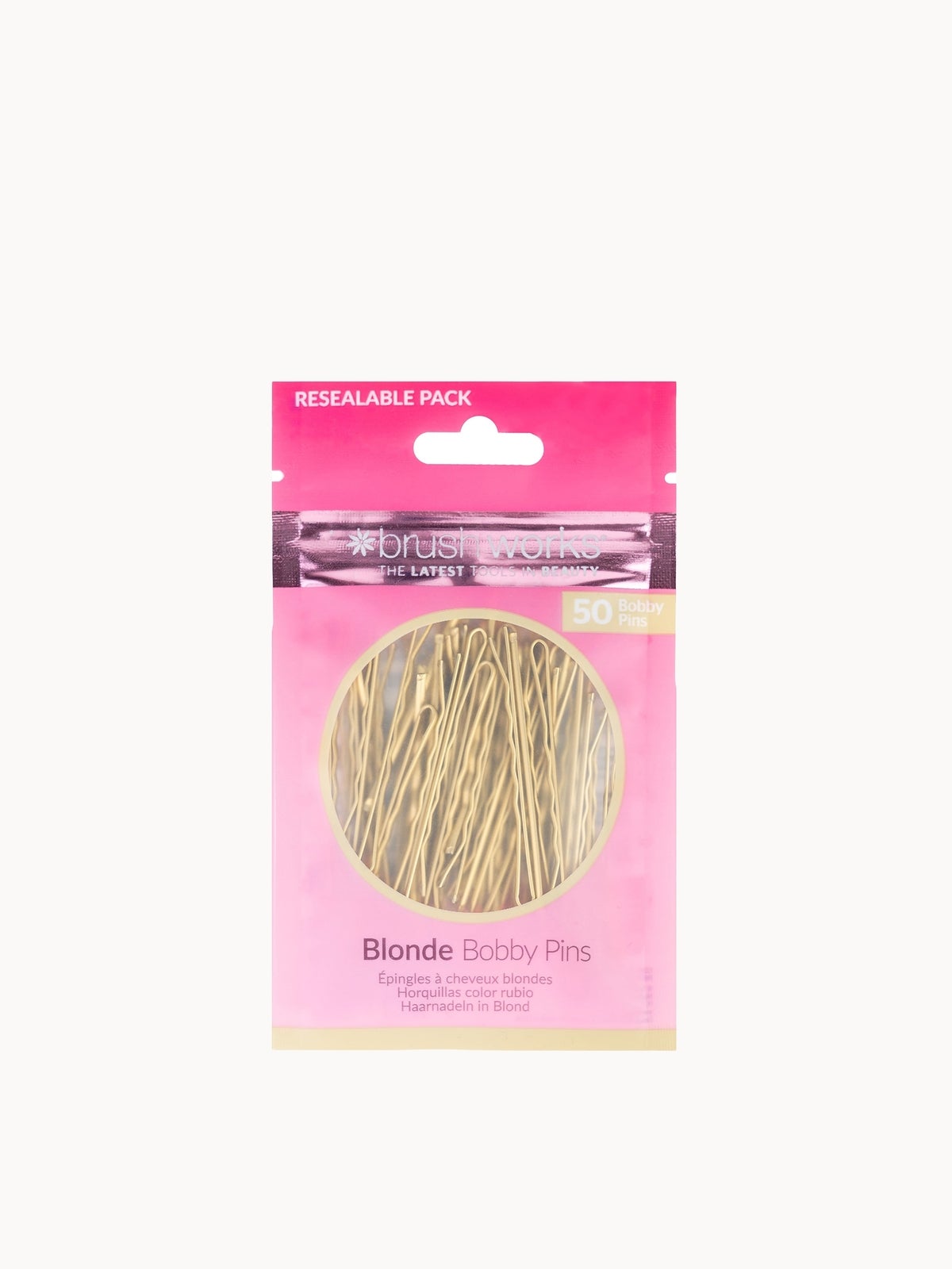 brushworks Blonde Bobby Pins