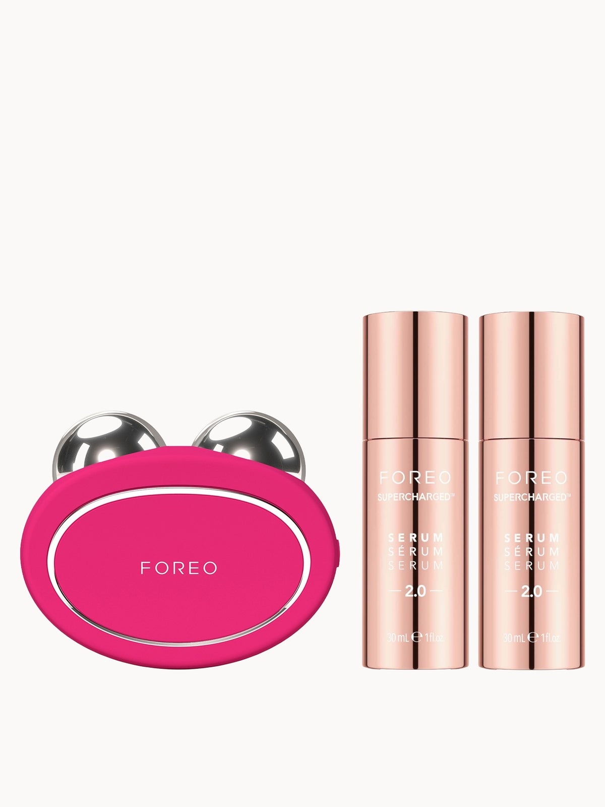 FOREO BEAR 2 Firm and Lift Supercharged Set - Fuchsia
