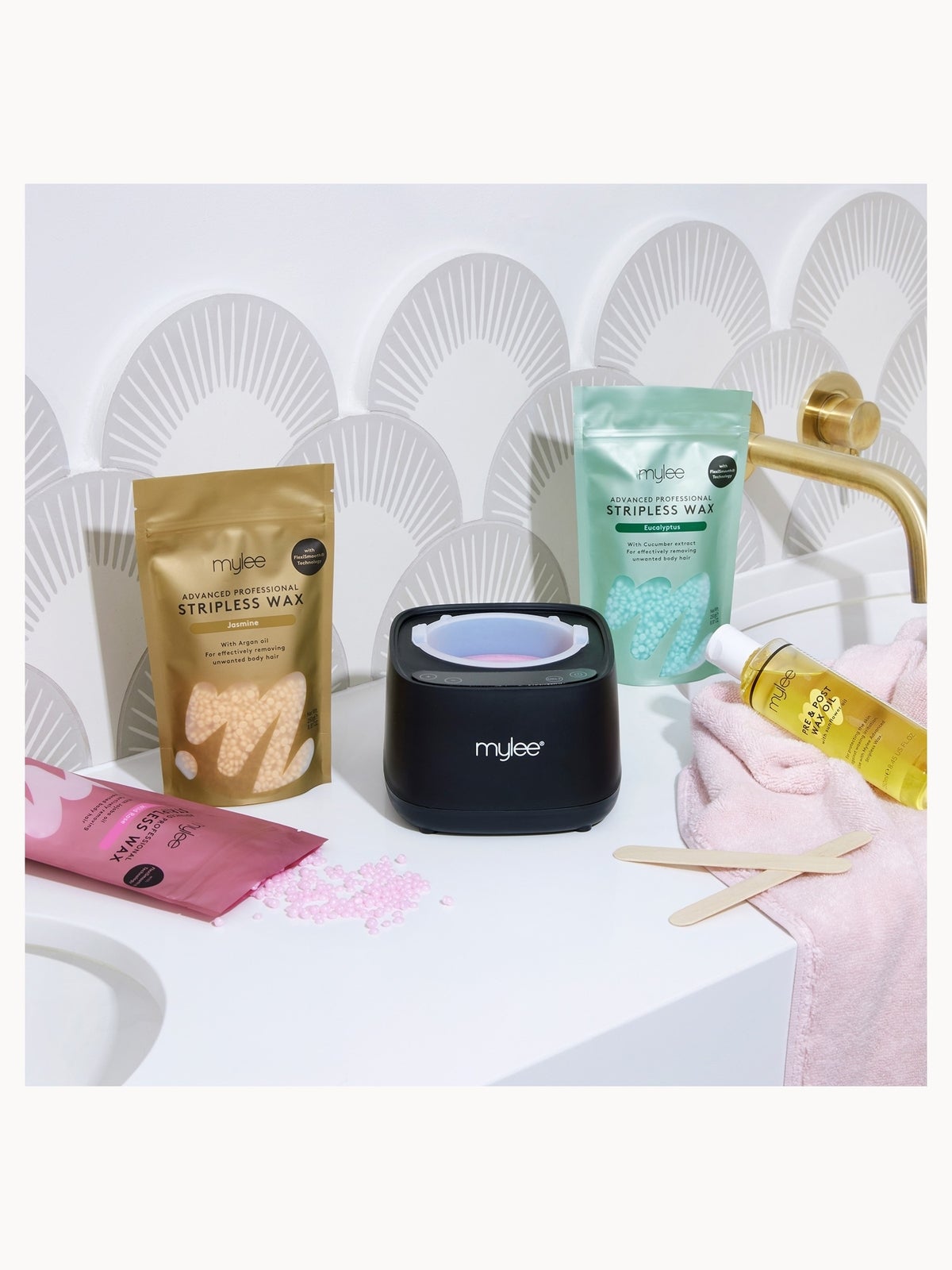 Mylee Strip Off Wax Kit 2