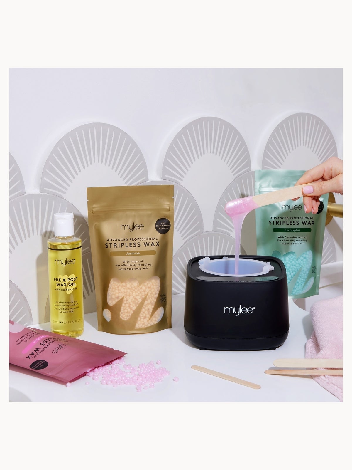 Mylee Strip Off Wax Kit 3
