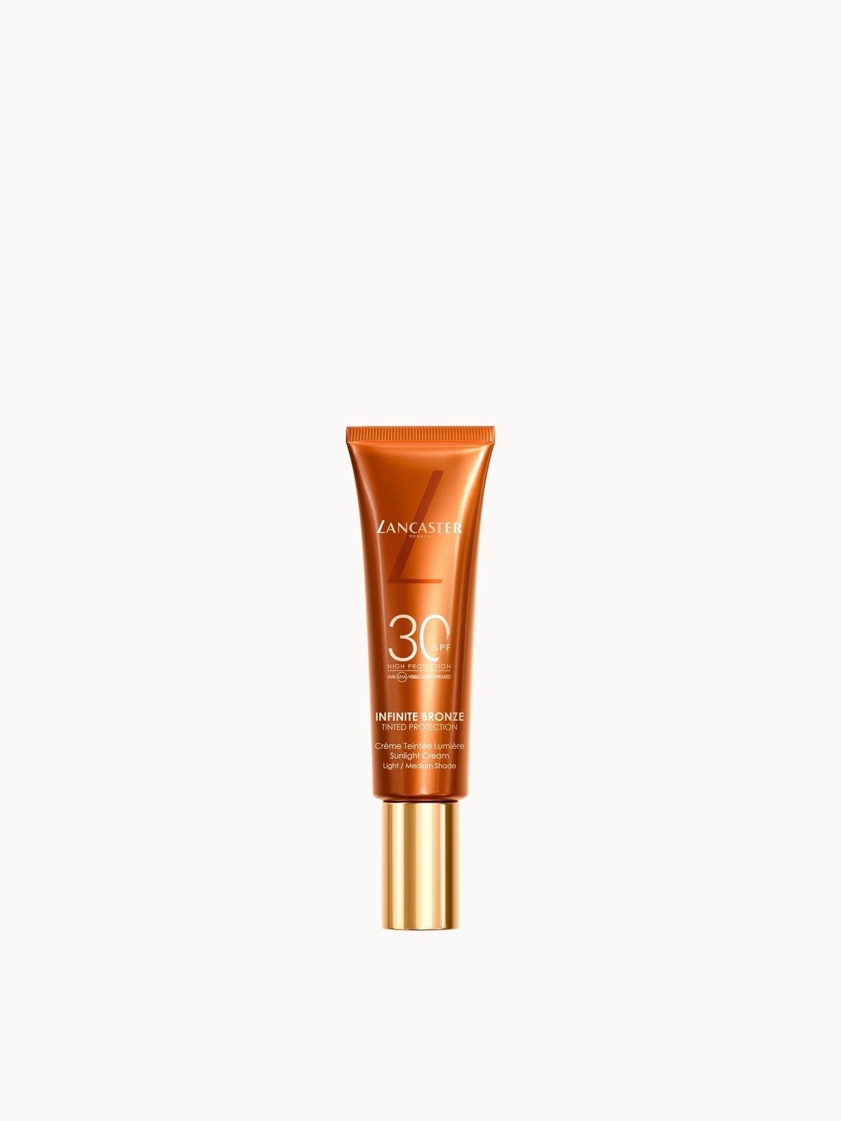 Lancaster Infinite Bronze Tinted Protection Sunlight Cream SPF30 50ml - Light/Medium