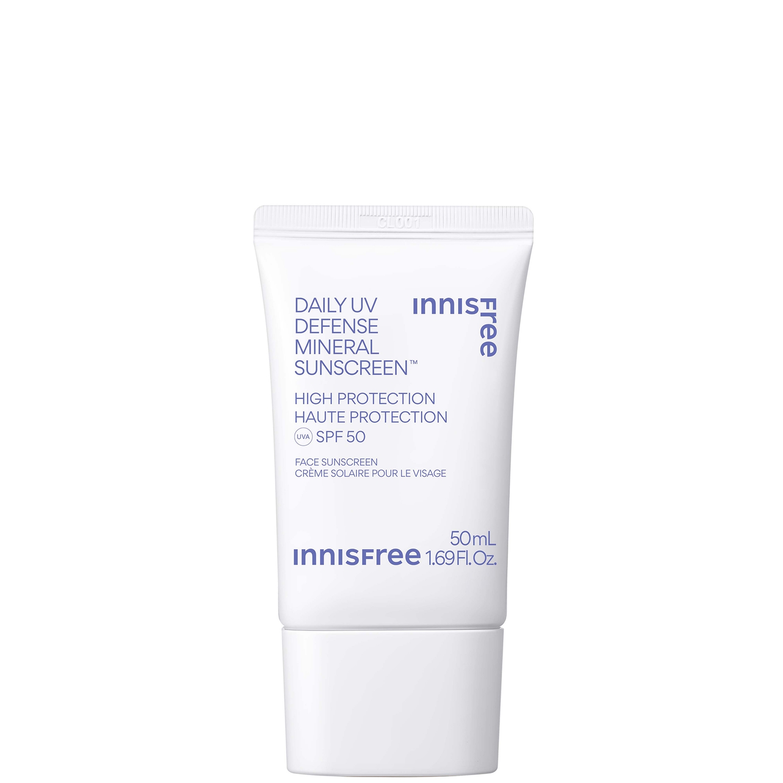 INNISFREE Daily UV Defense Mineral Sunscreen SPF 50 50ml