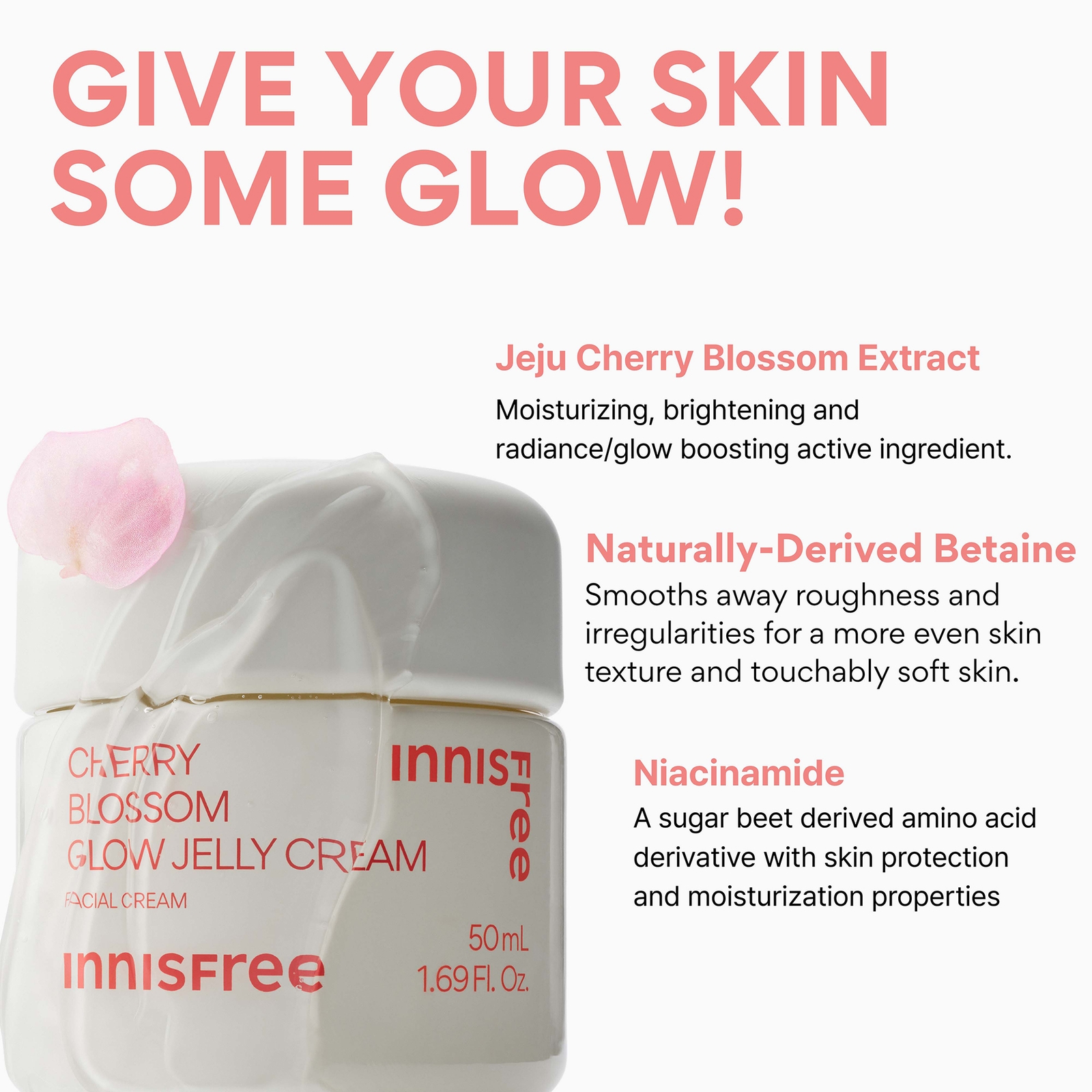 Thumbnail - INNISFREE Cherry Blossom Glow Jelly Cream 50ml
