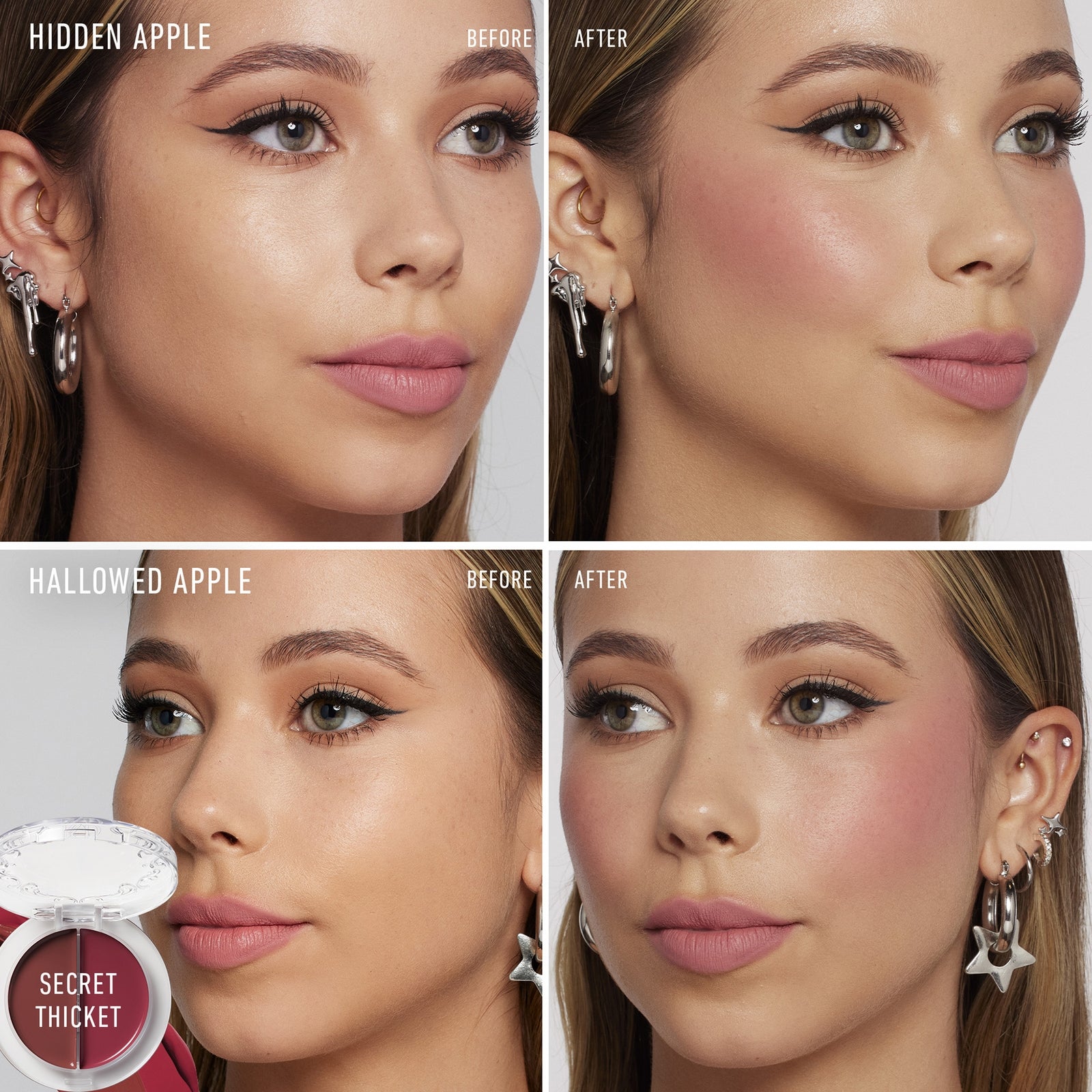 KVD Beauty Good Apple Blush Duo 50g (Various Shades) - Secret Thicket 3