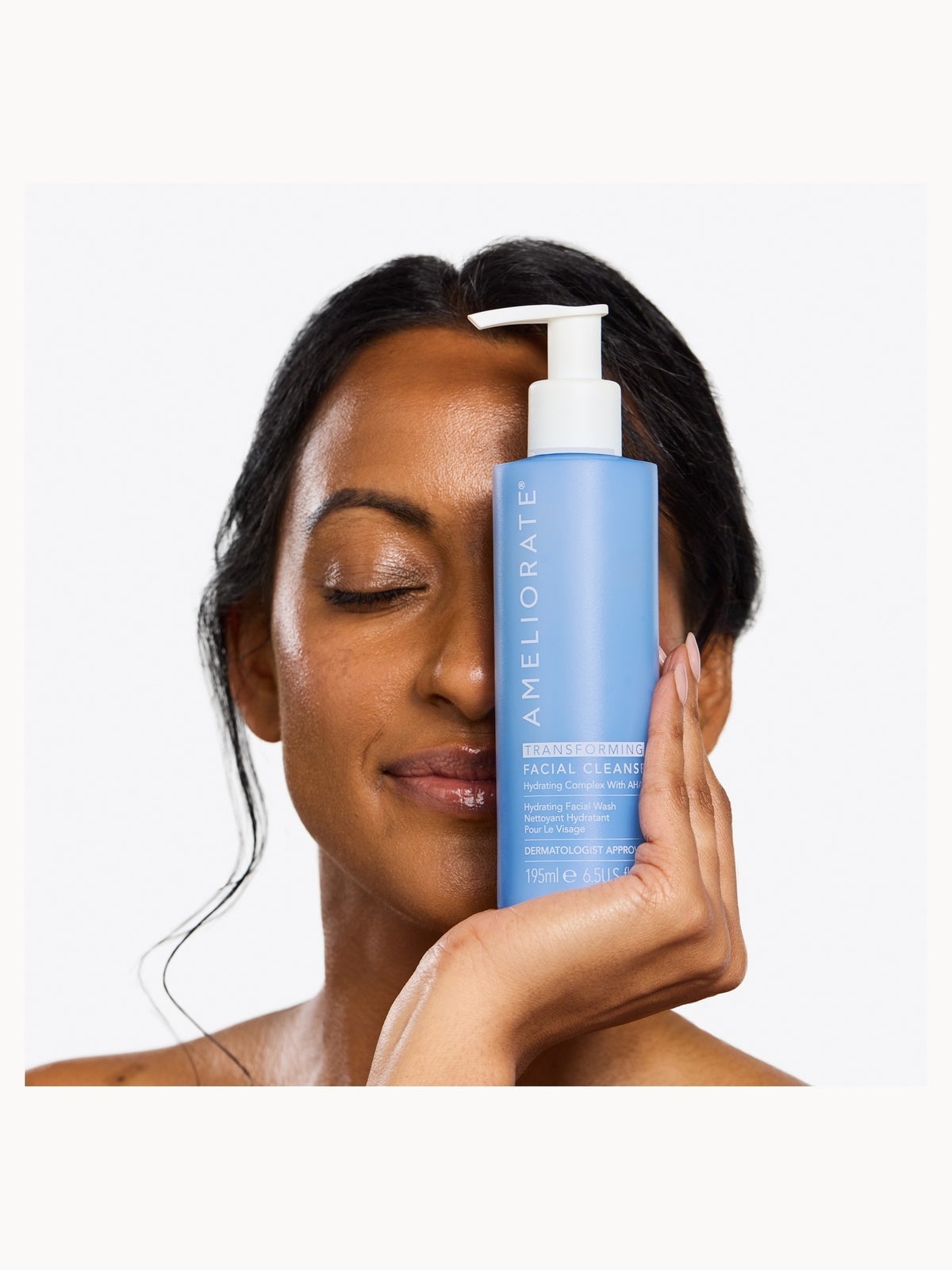 AMELIORATE Transforming Facial Cleanser 195ml 4